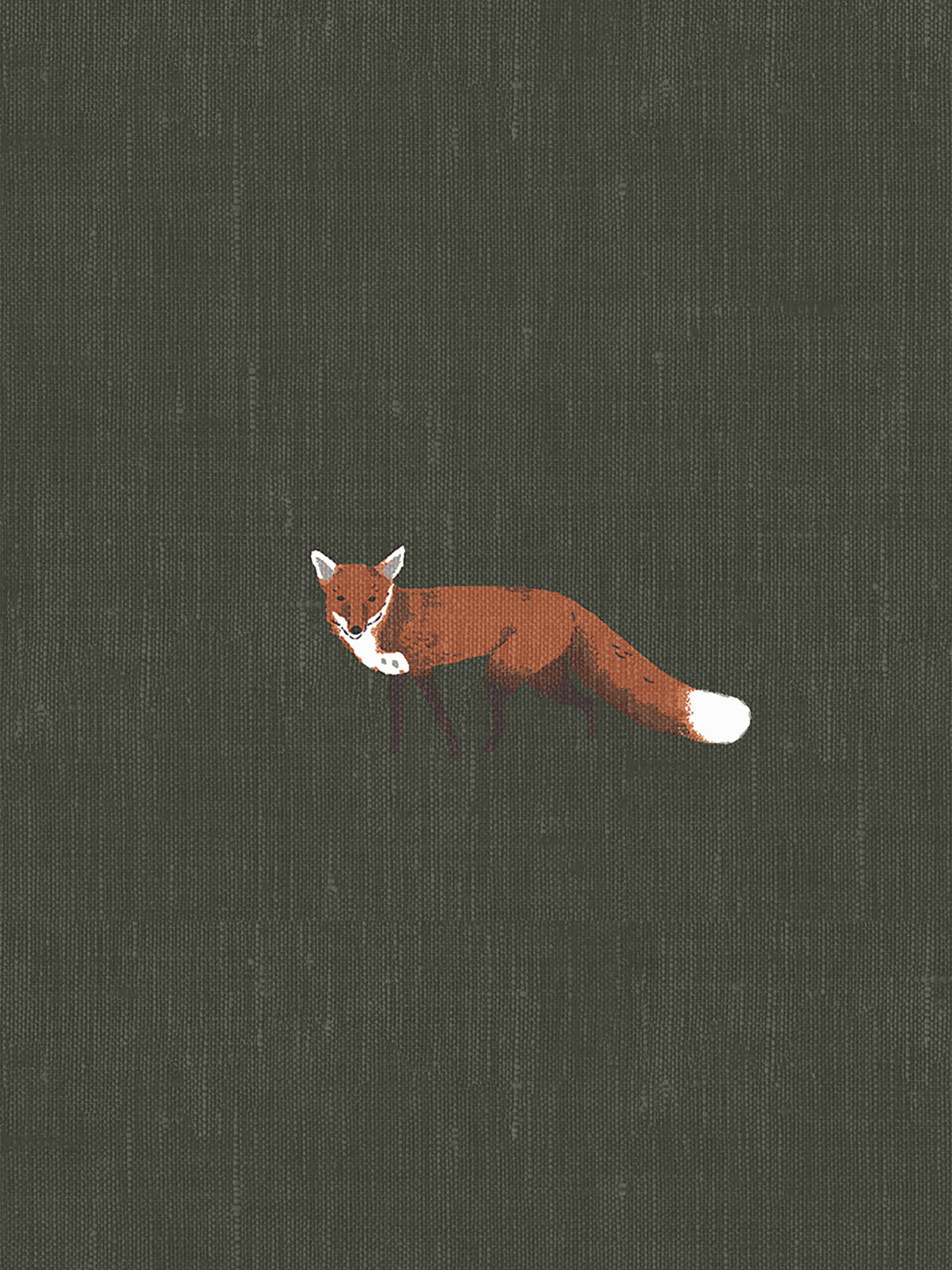 sophie allport foxes forest green curtains