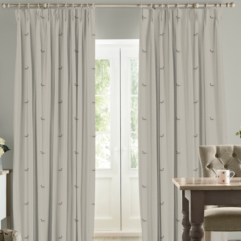 Sophie Allport Hare Linen Curtains