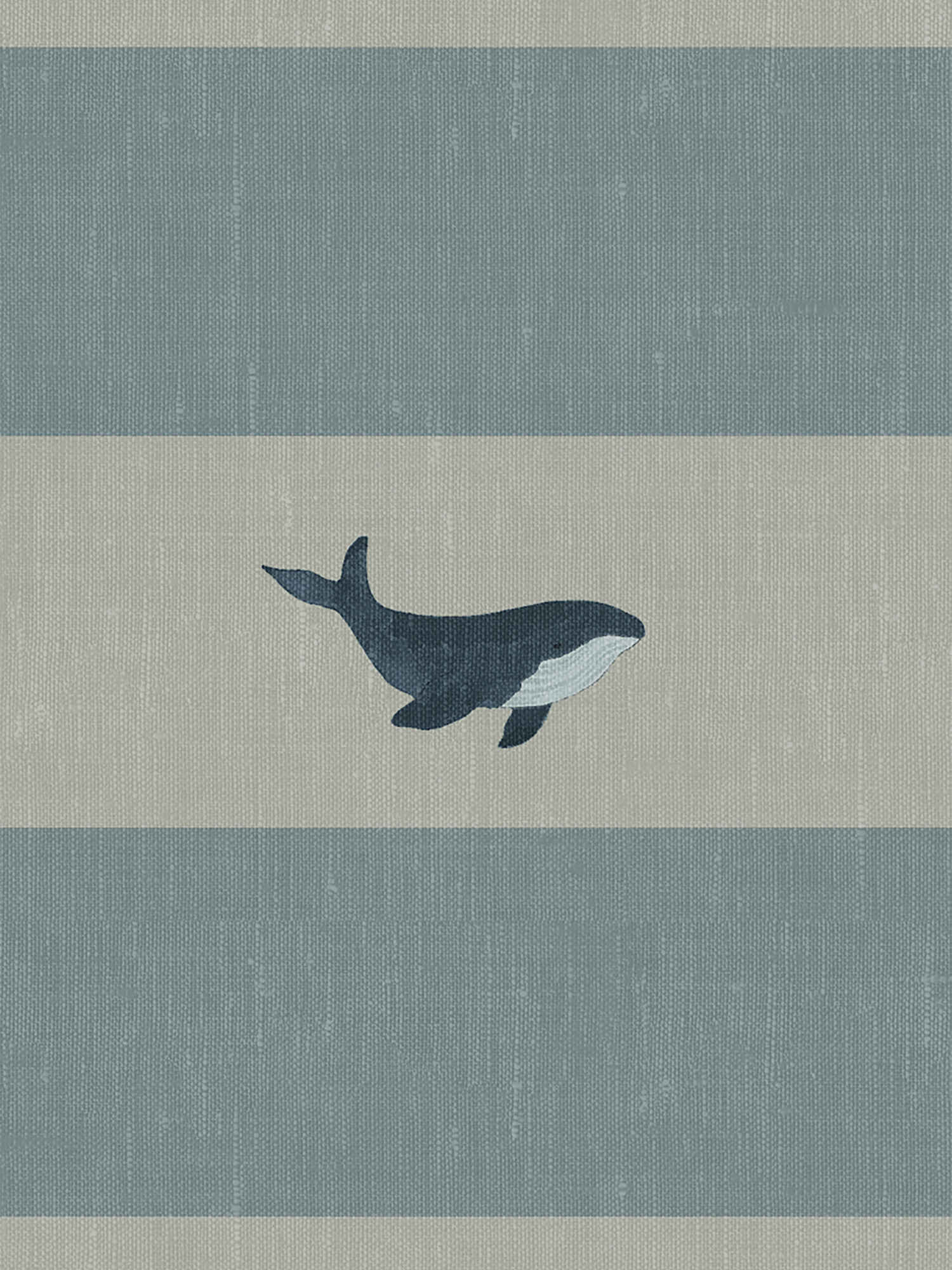 sophie allport whale stripe deep duckegg curtains