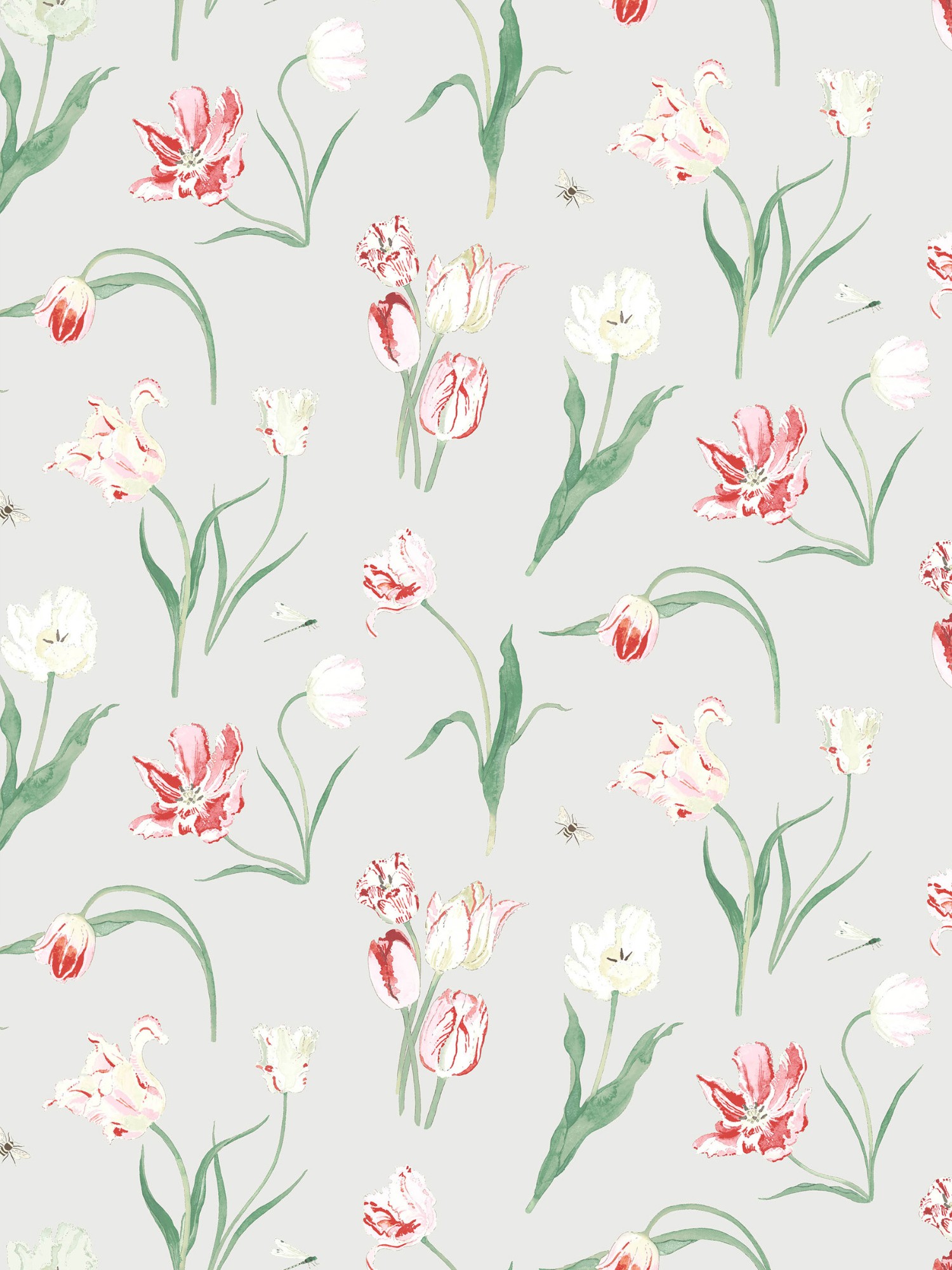 sophie allport tulip pale grey curtains