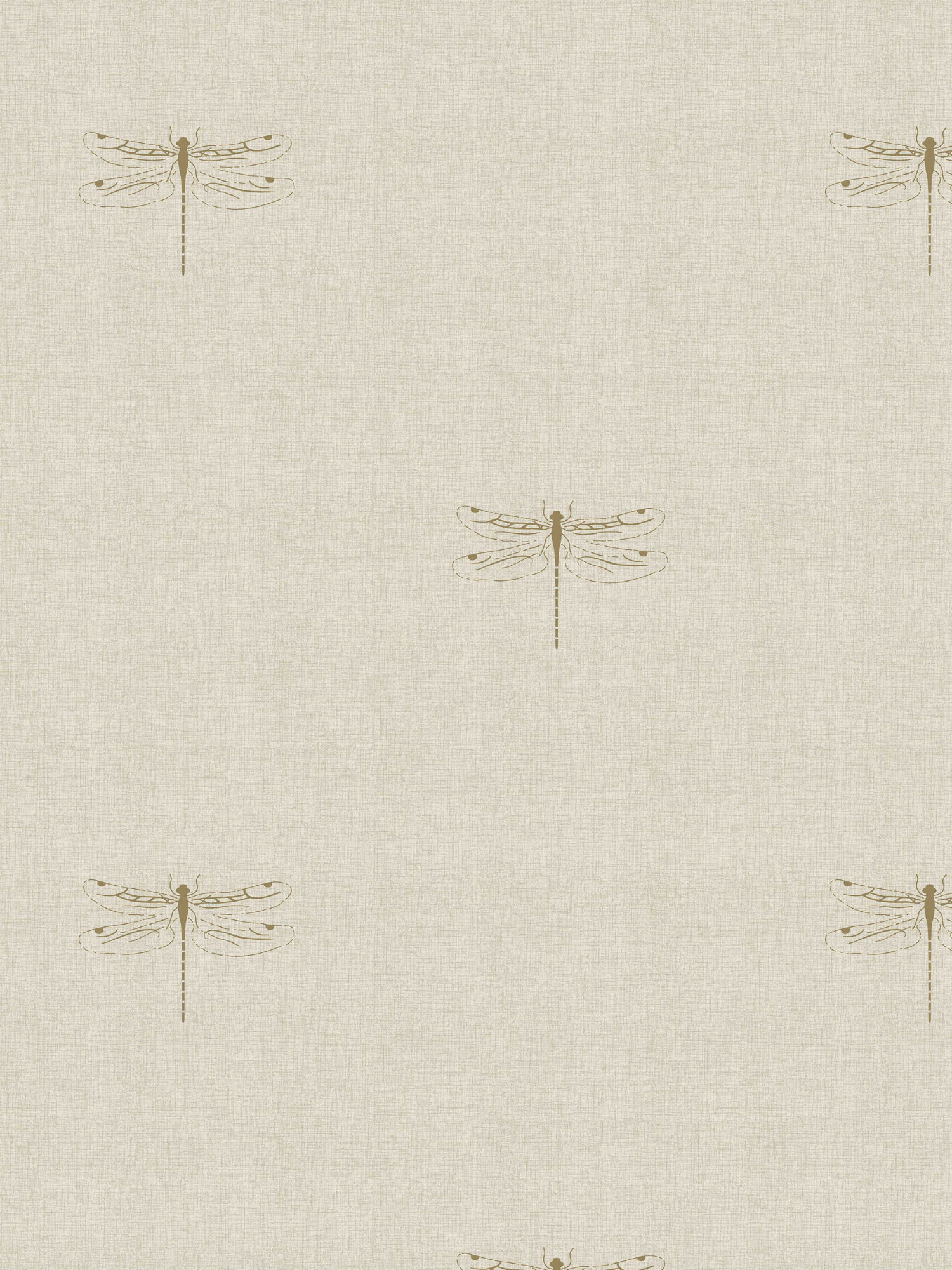 sophie allport vector dragonfly neutral gold linen curtains