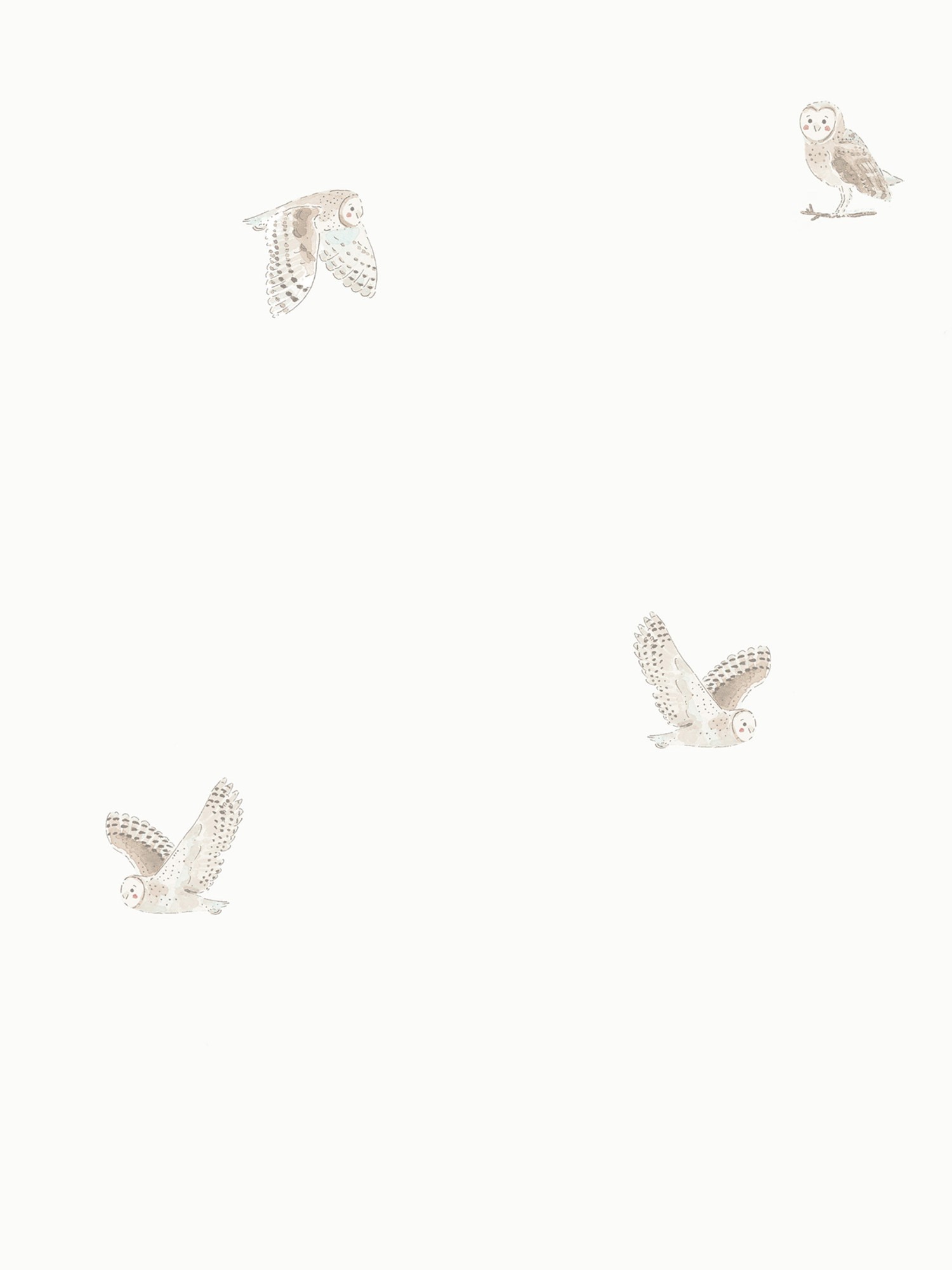 sophie allport snowy owls off white curtains