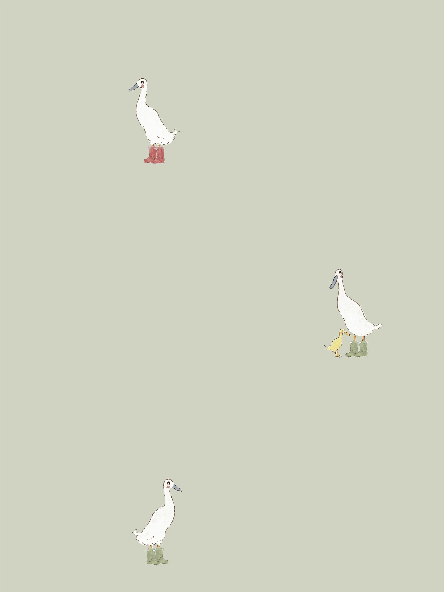 sophie allport runner duck sage green curtains