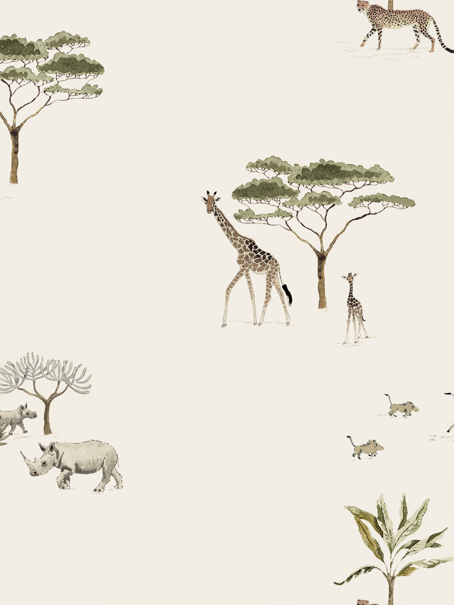 sophie allport wild savannah off white curtains