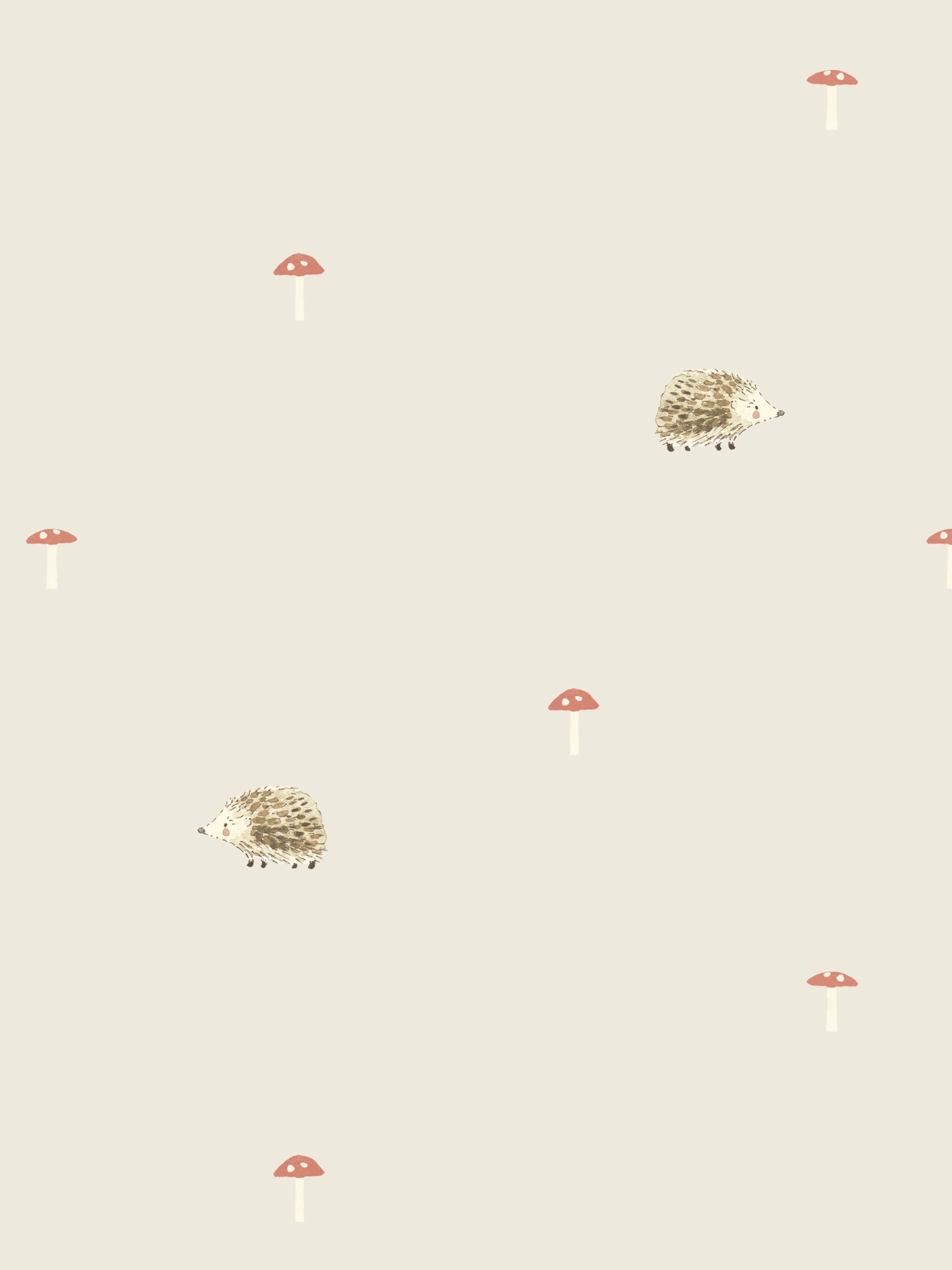sophie allport woodland hedgehog neutral curtains