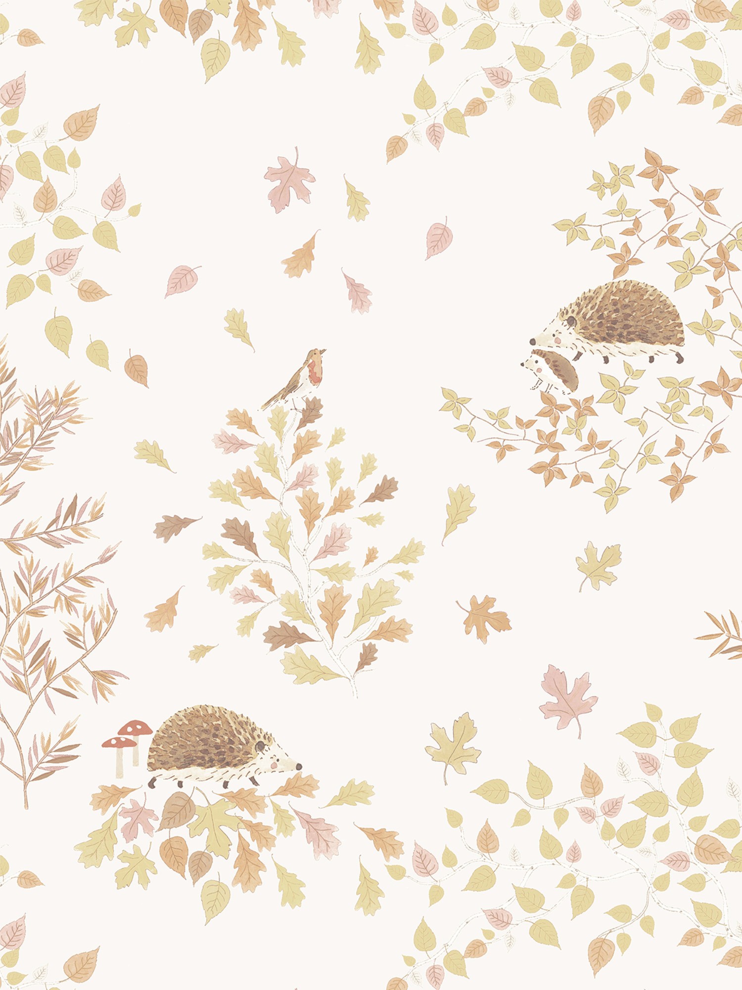 sophie allport woodland friends off white curtains