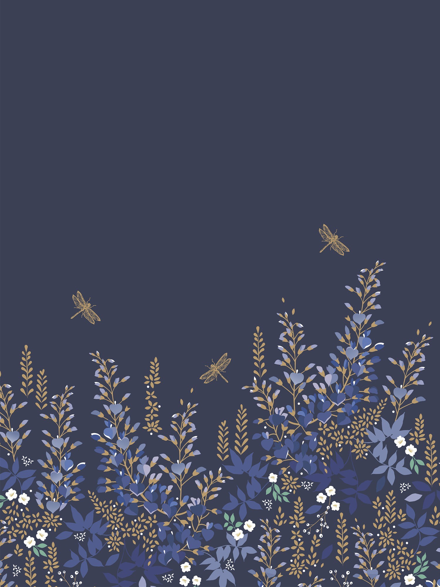 sara miller wisteria navy curtains