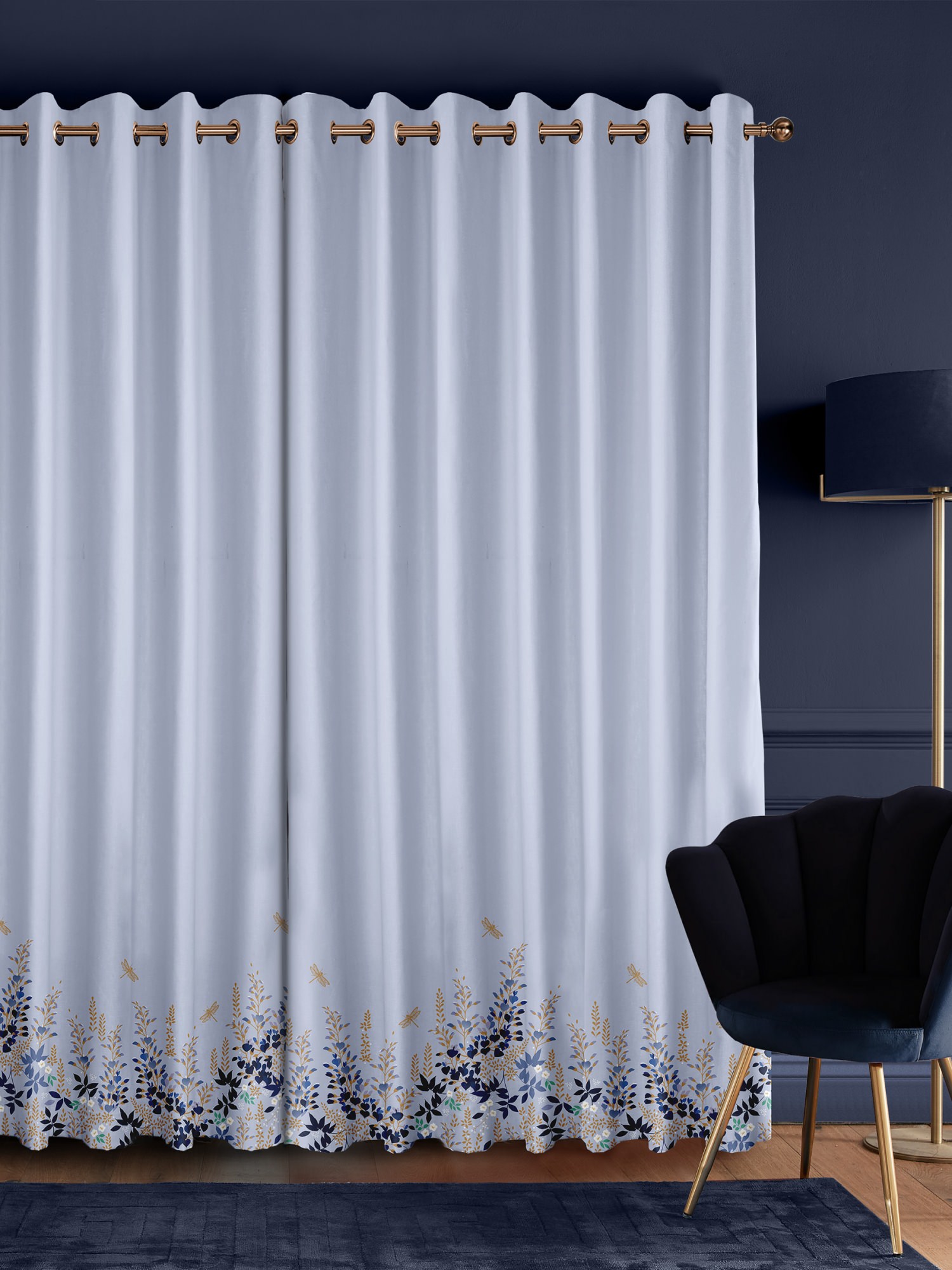 sara miller wisteria pale blue curtains