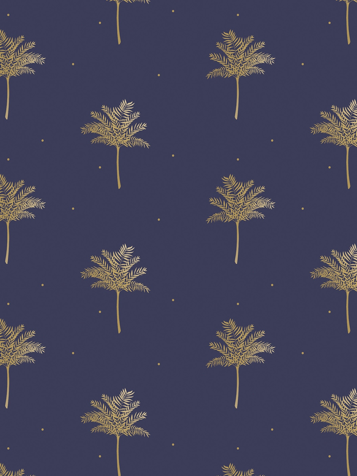 sara miller small palm tree navy curtains