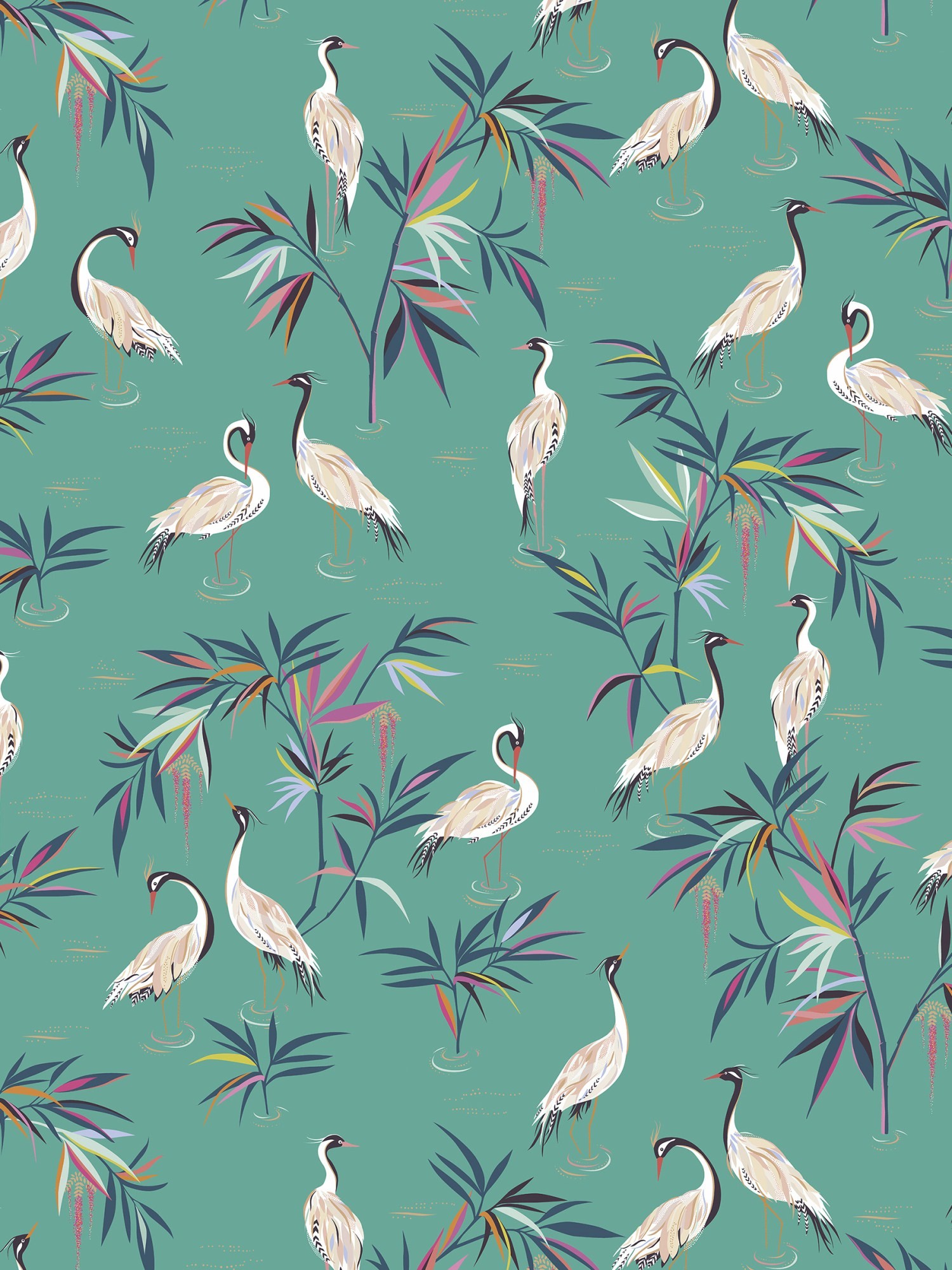 sara miller heron green curtains
