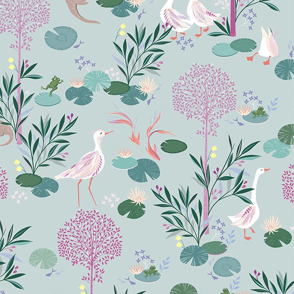 sara miller riverbank tales pale blue curtains