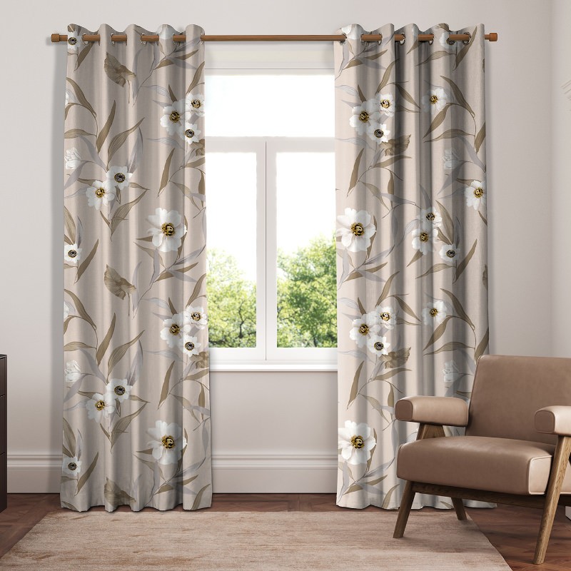 Ted Baker Cabana Natural Curtains
