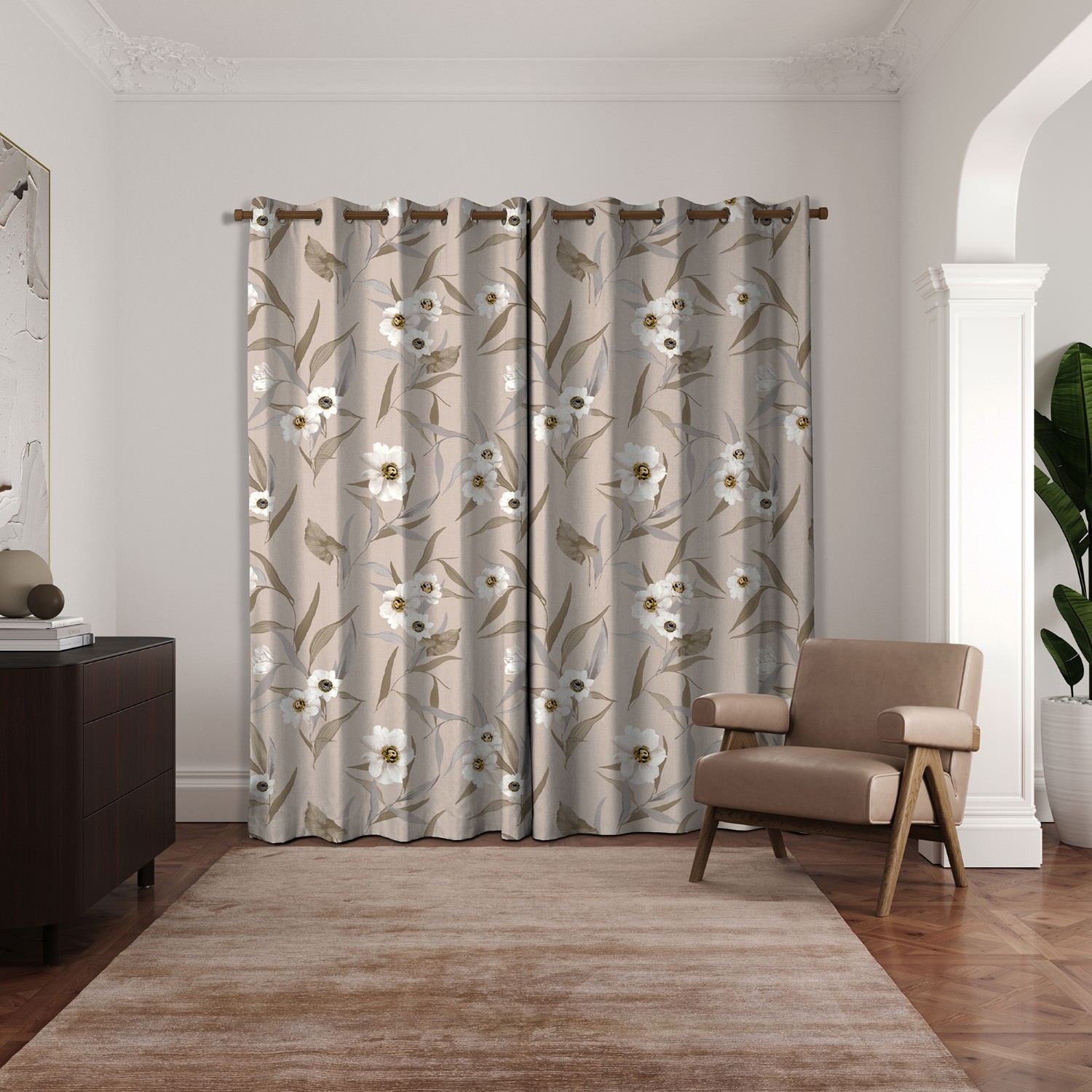 ted baker cabana natural curtains
