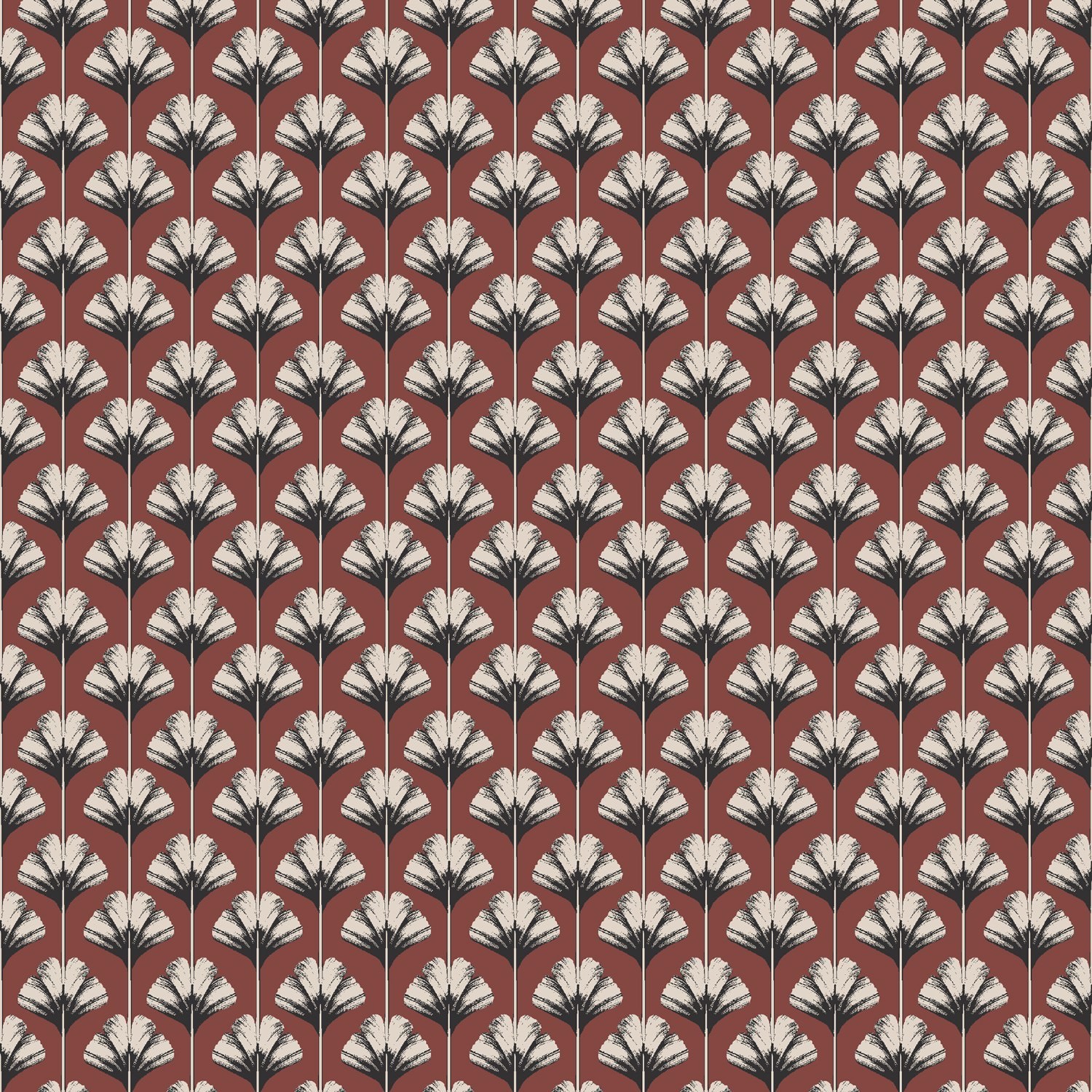 ted baker palm geo crimson curtains