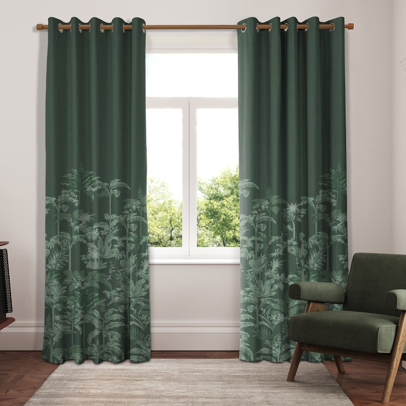 Ted Baker Rhapsody Green Curtains