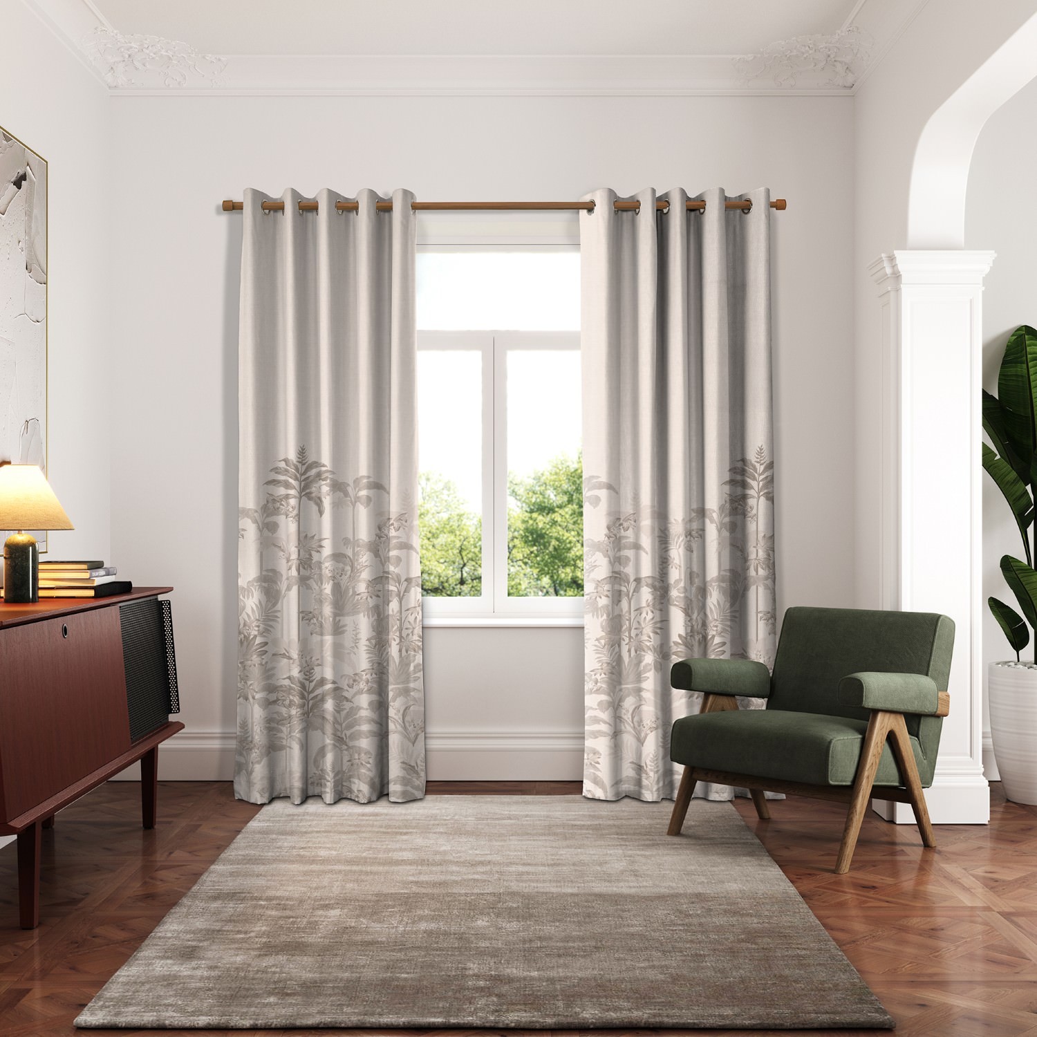 ted baker rhapsody linen curtains