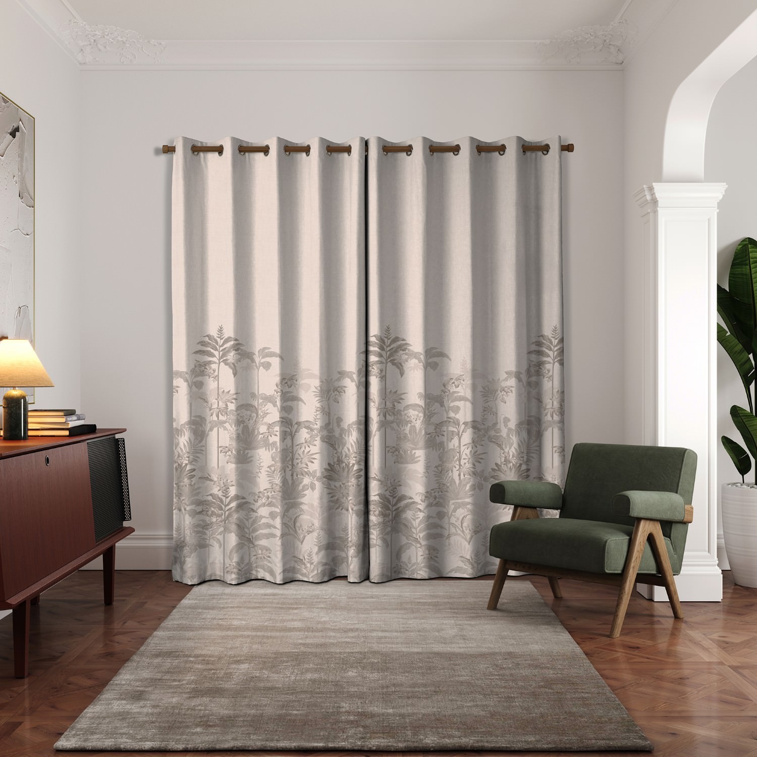 ted baker rhapsody linen curtains
