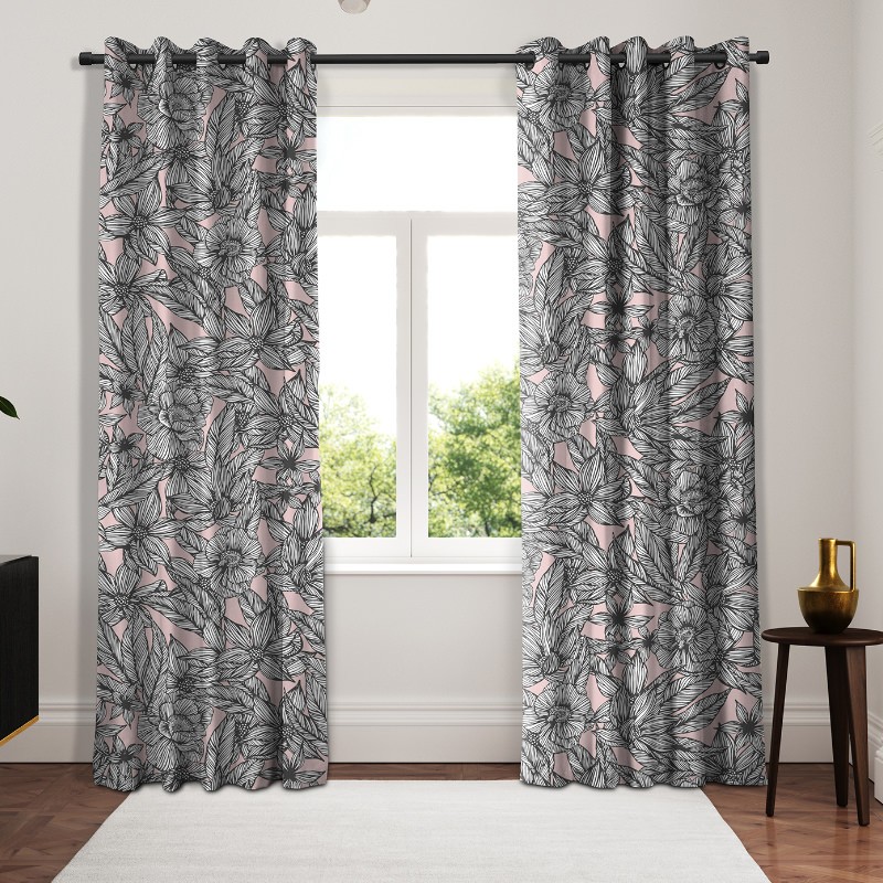Ted Baker Velvet Vietnm Pink Curtains