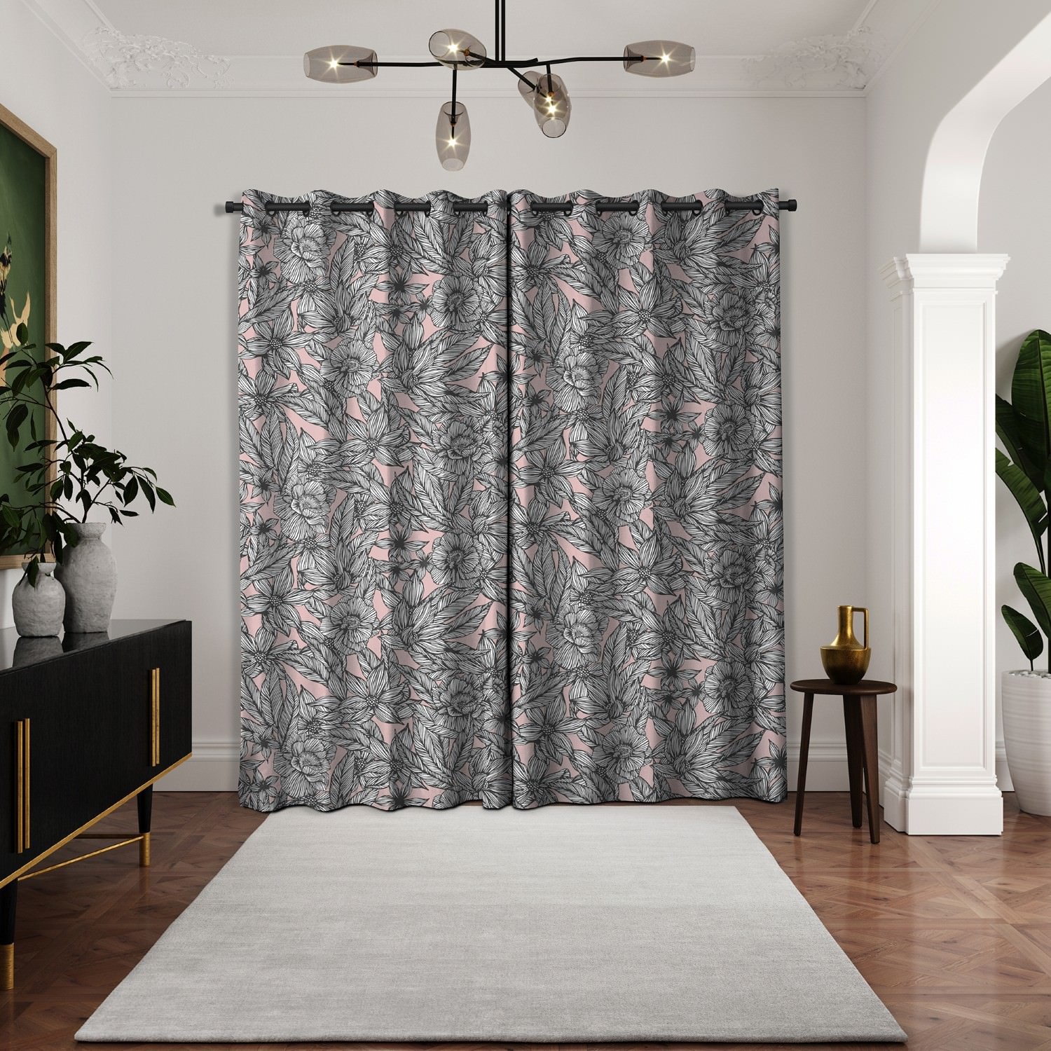 ted baker velvet vietnm pink curtains