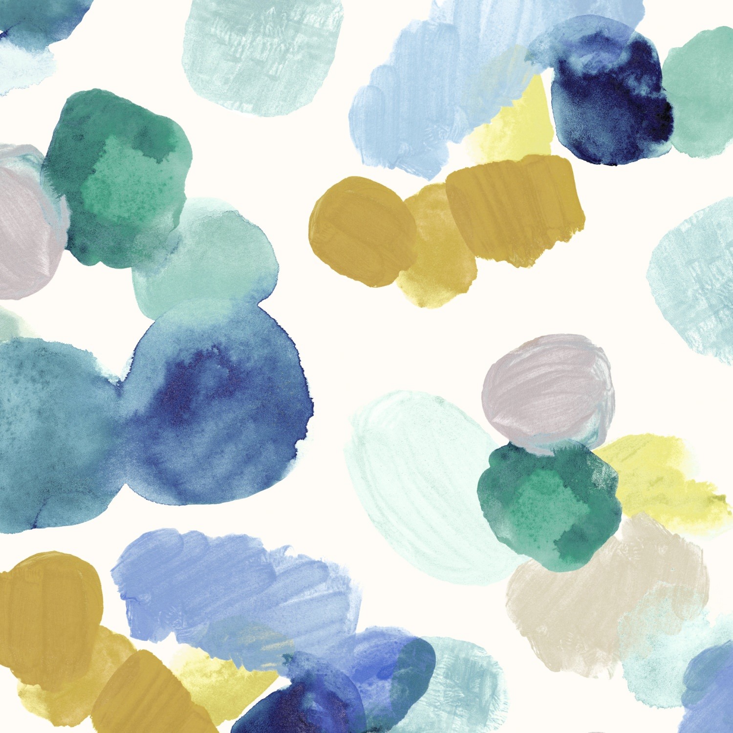 bluebellgrey dreamer cloud blue geometric dimout roller blind
