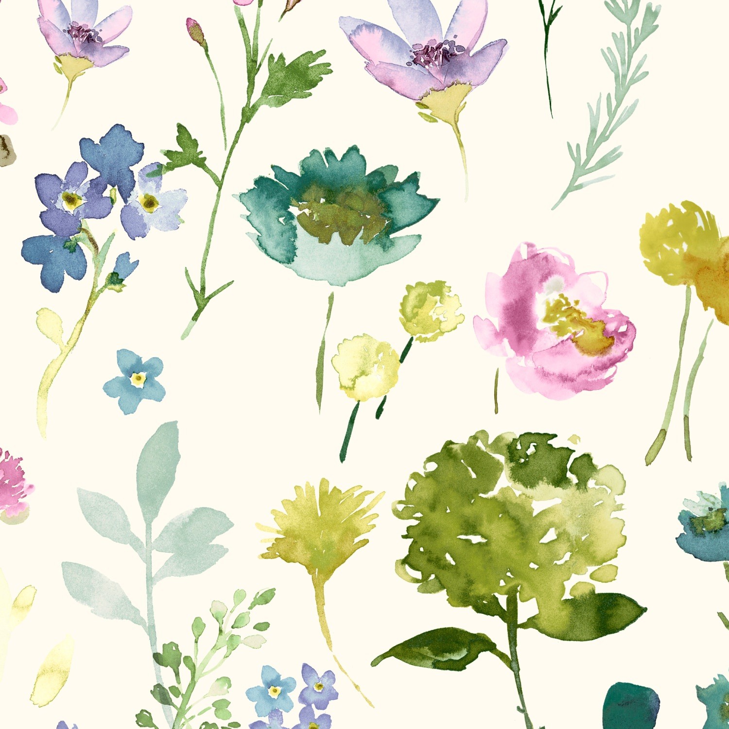 bluebellgrey tetbury spring purple floral dimout roller blind