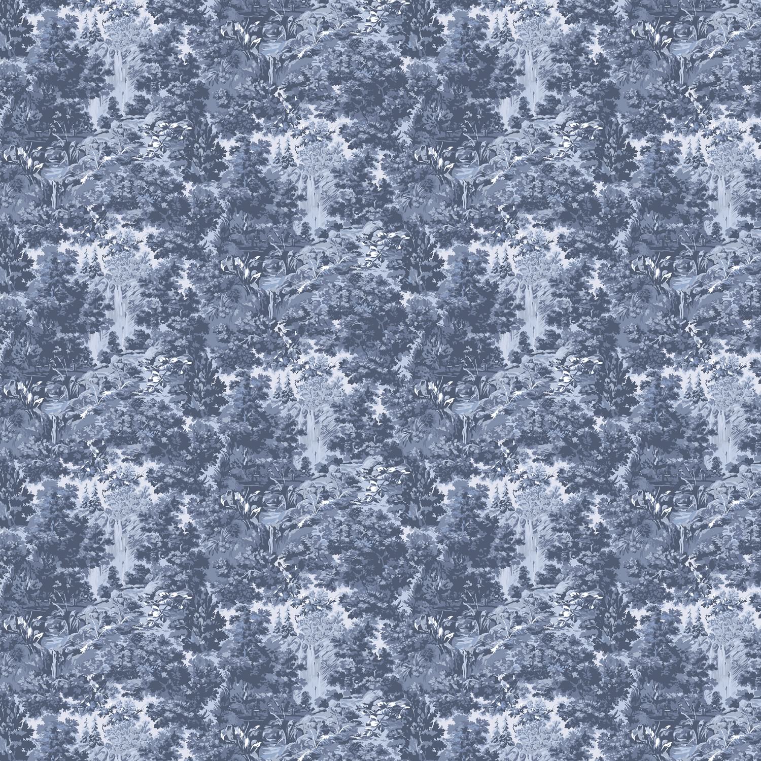 ted baker landscape navy dimout roller blind