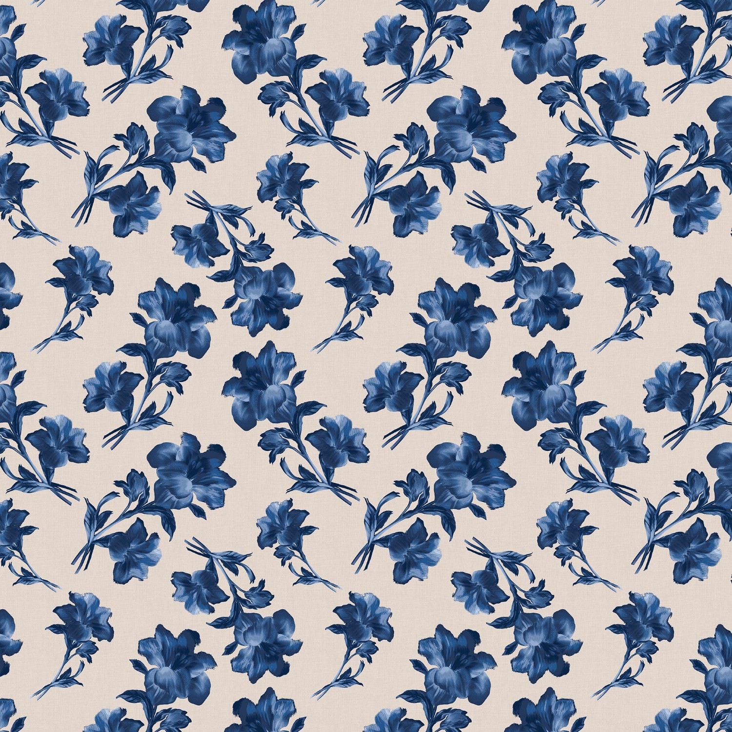 ted baker midnight garden blue blackout roller blind