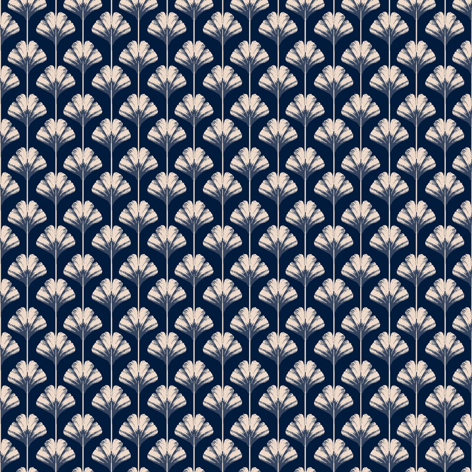 ted baker palm geo navy blackout roller blind