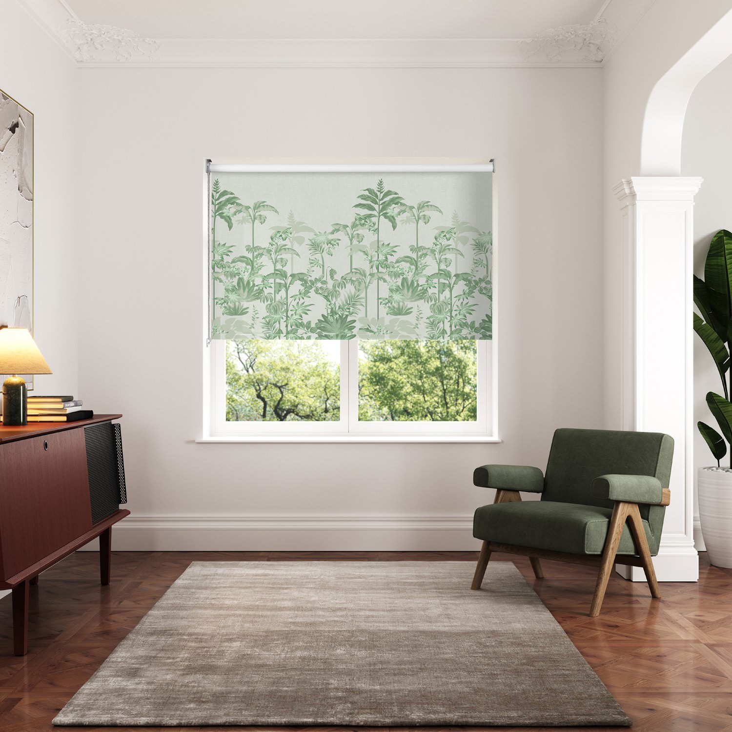 ted baker rhapsody celadon blackout roller blind