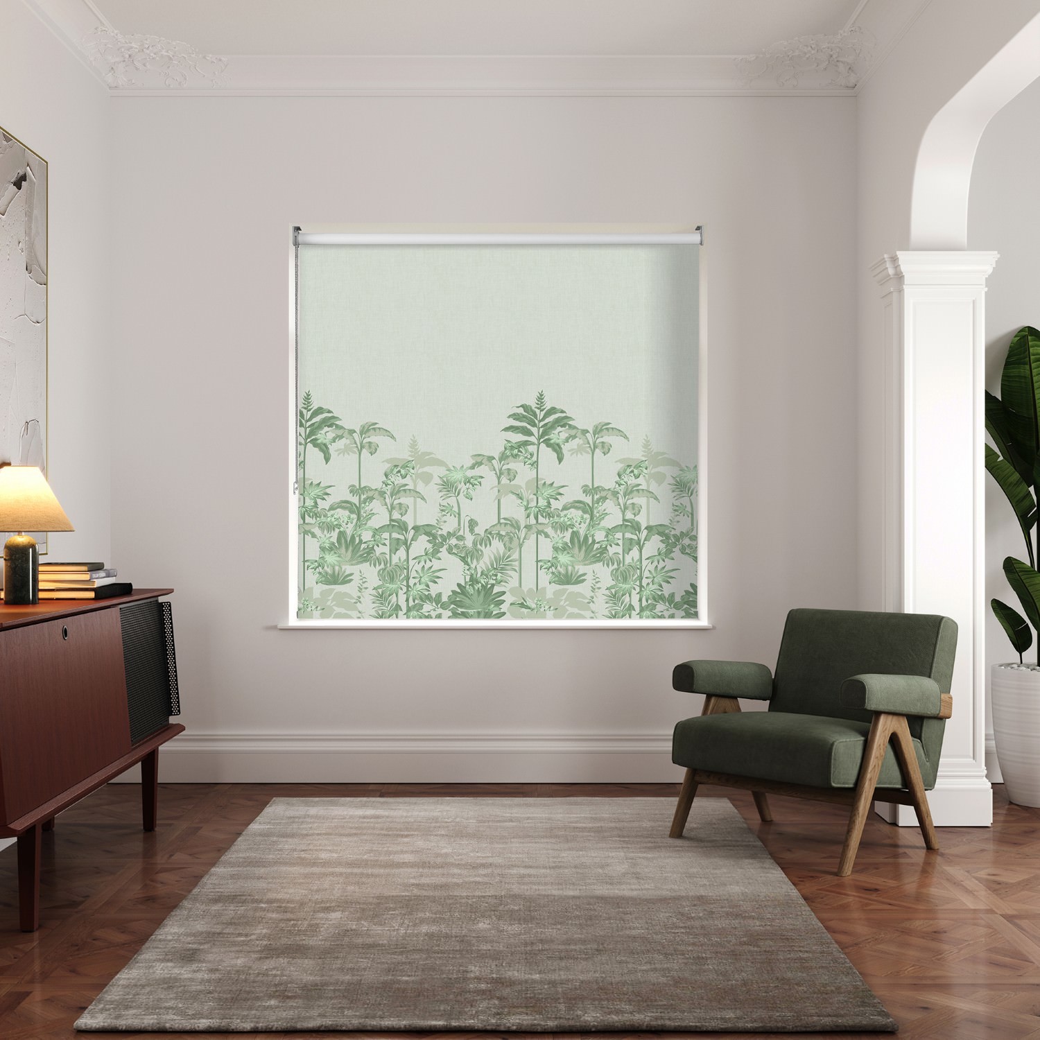 ted baker rhapsody celadon blackout roller blind