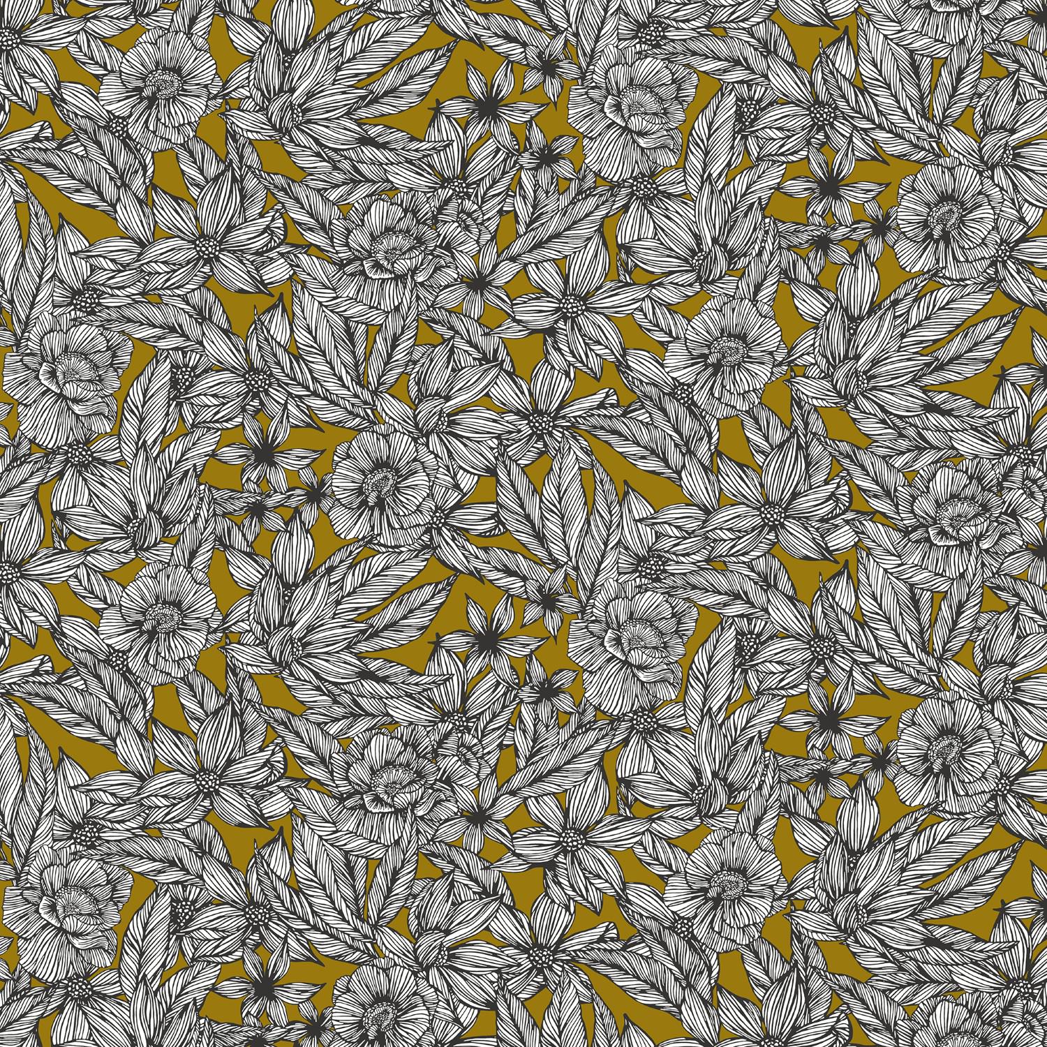 ted baker vietnm gold dimout roller blind