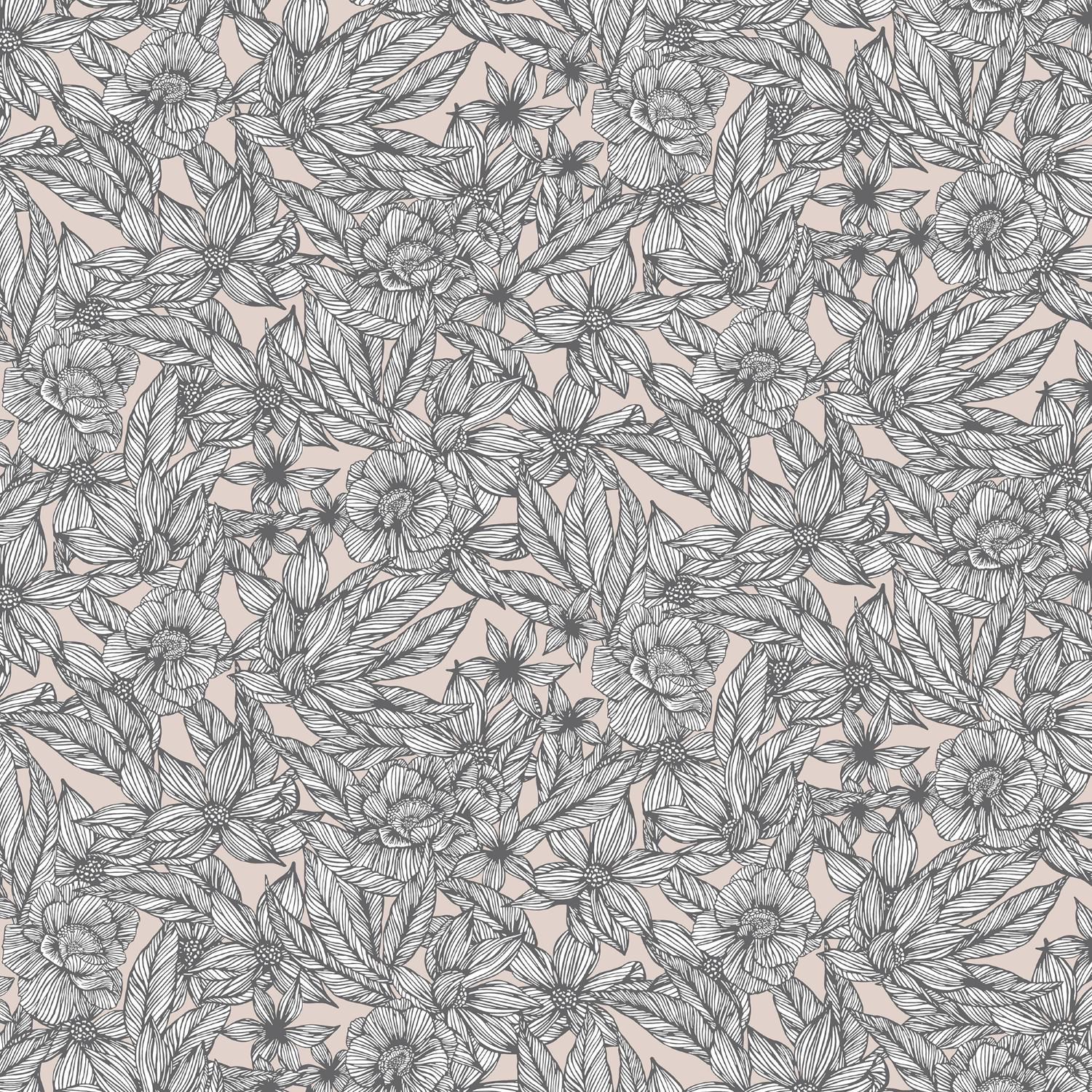 ted baker vietnm linen grey dimout roller blind