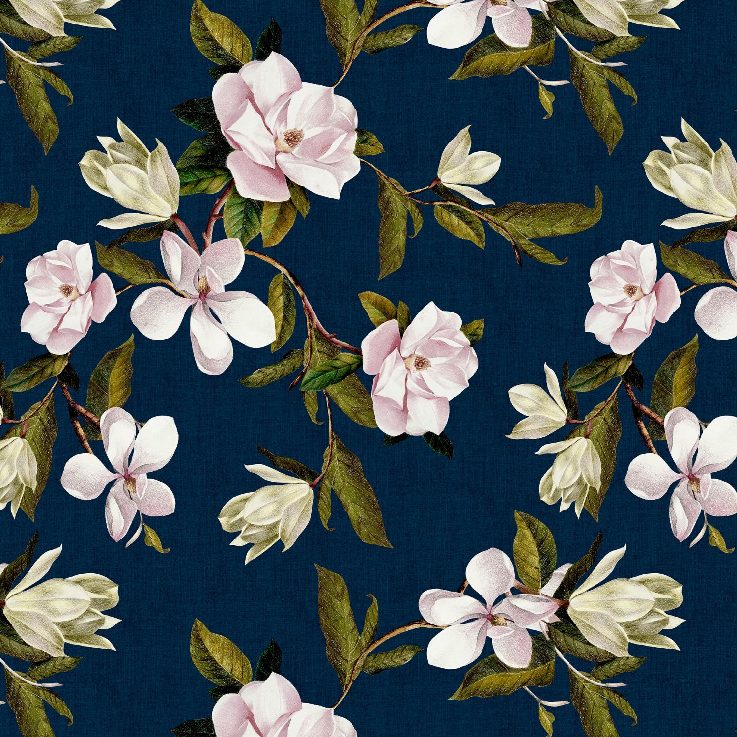 ted baker opal floral navy dimout roller blind