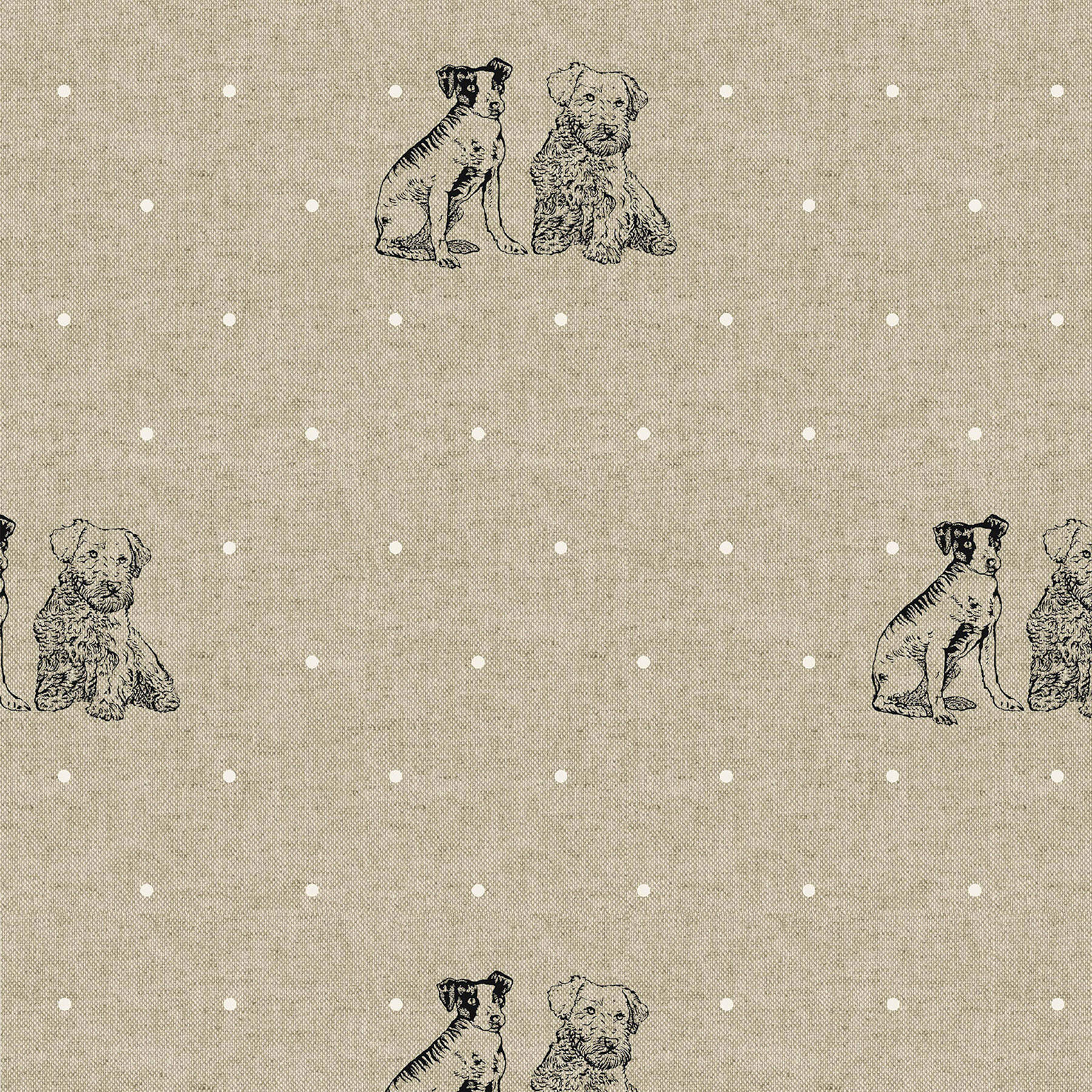 Emily Bond Millie Linen Roman Blind