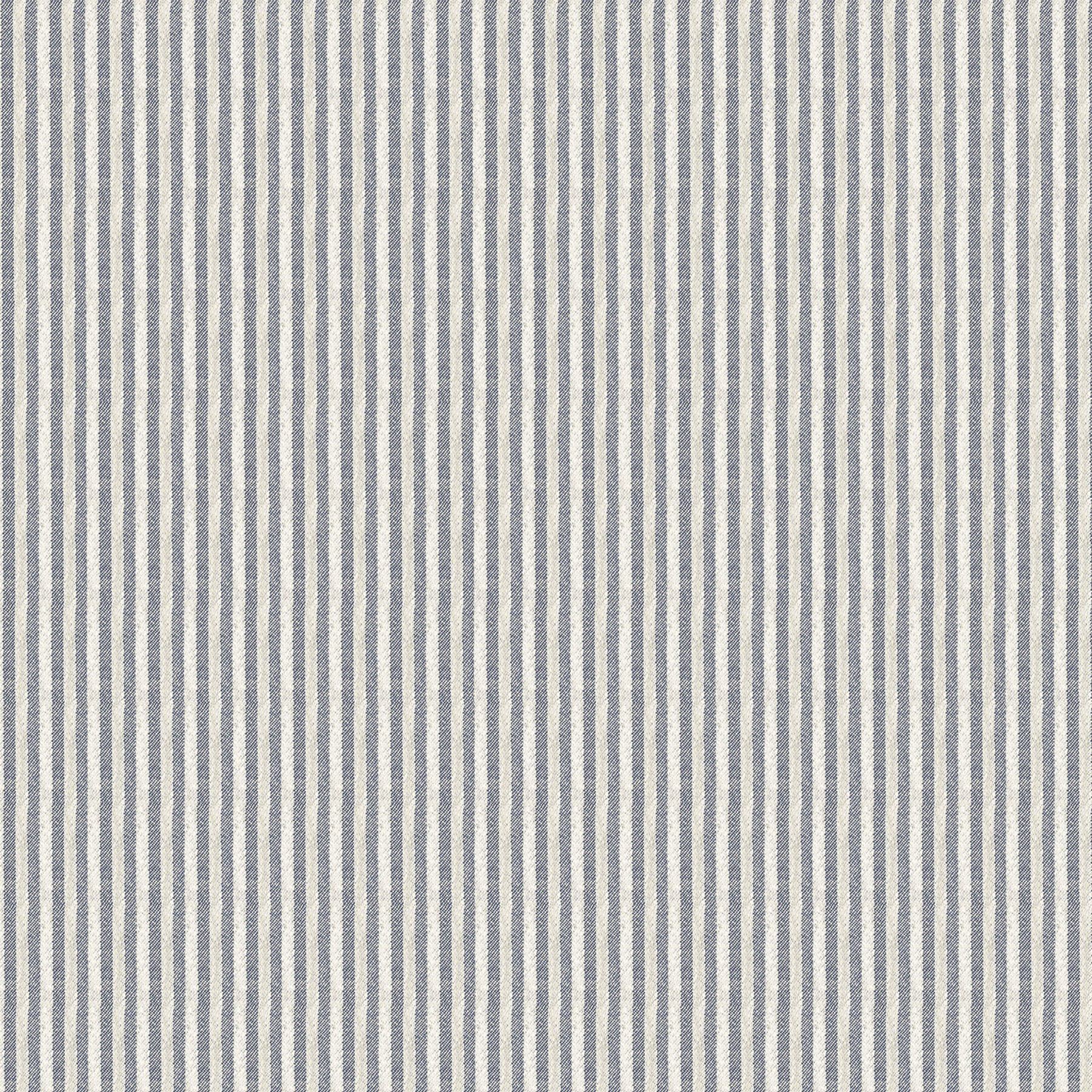 Emily Bond Oscar Stripe Indigo Roman Blind