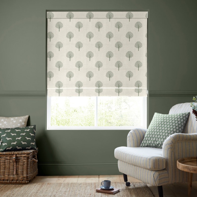 Emily Bond YewTree Fern Roman Blind