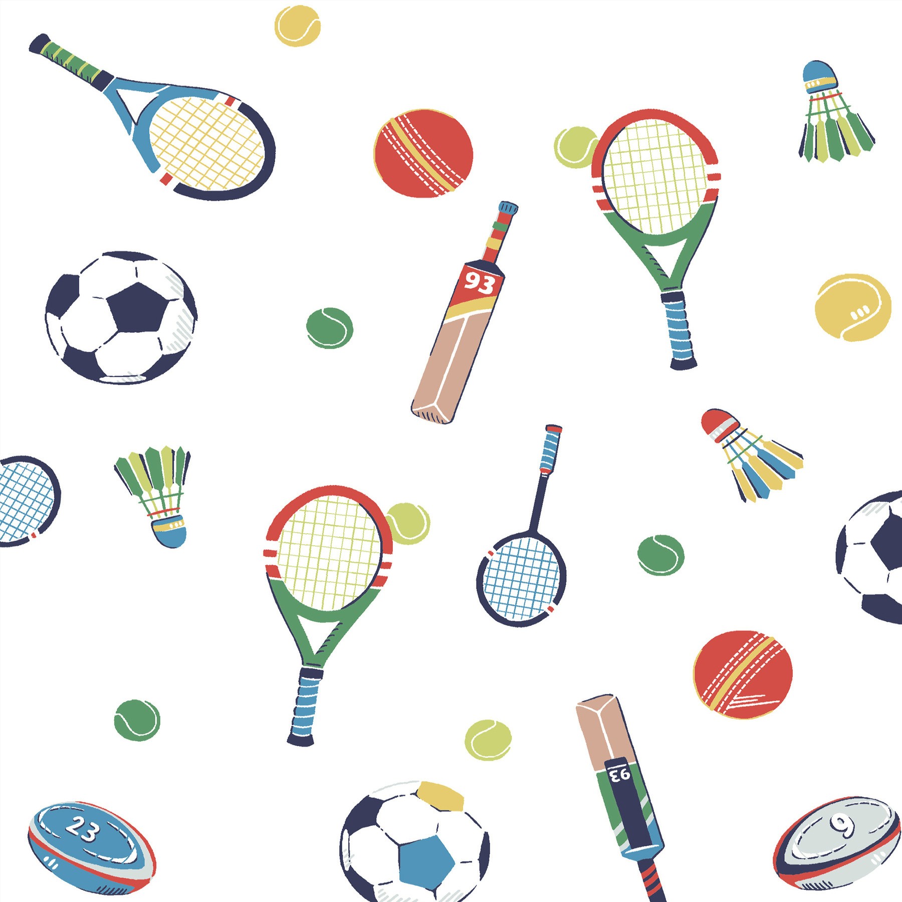 Cath Kidston Sports Multi Roman Blind