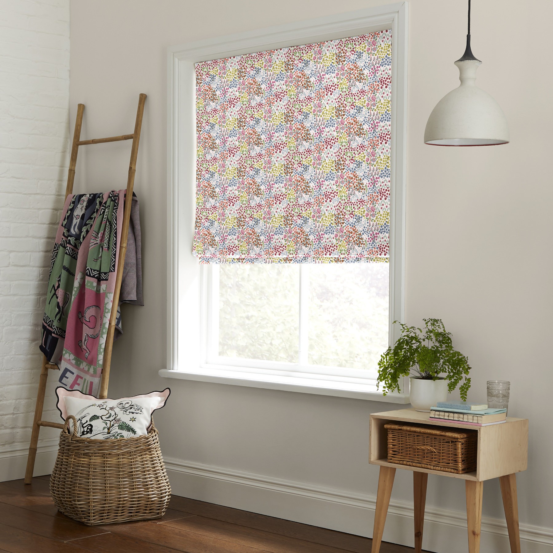 Cath Kidston Magical Kingdom Ditsy Multi Roman Blind