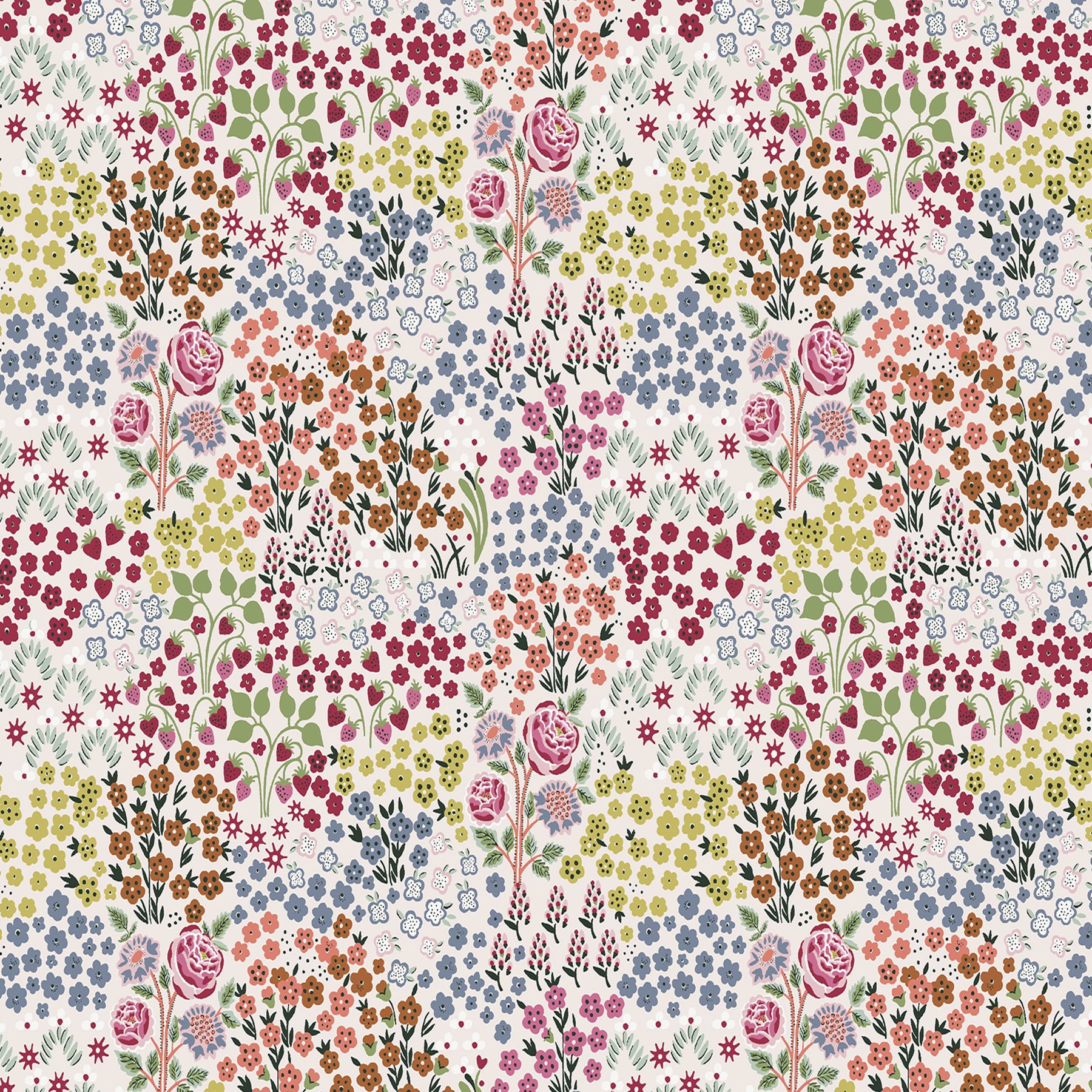 Cath Kidston Magical Kingdom Ditsy Multi Roman Blind