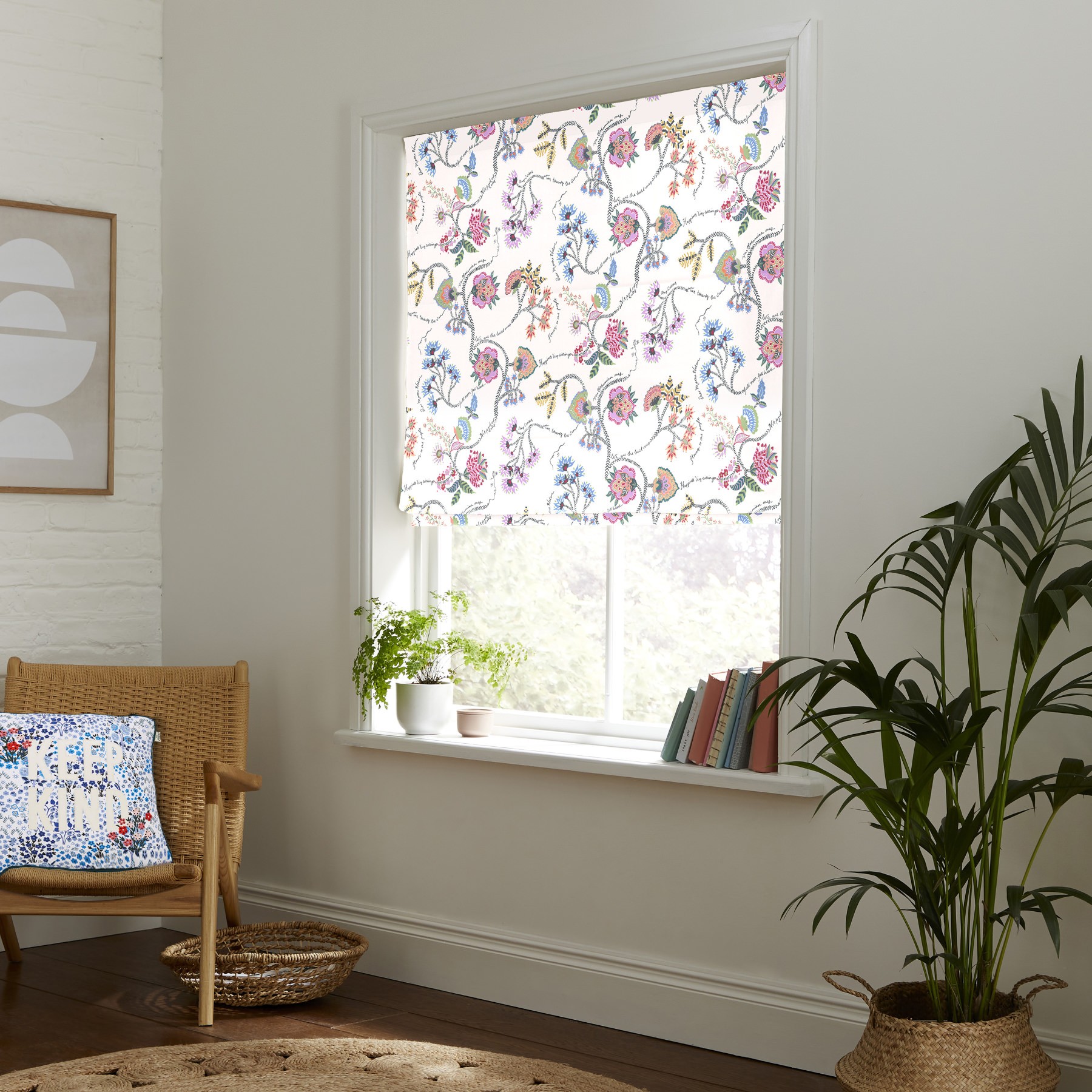 Cath Kidston Wild Ones Multi Roman Blind