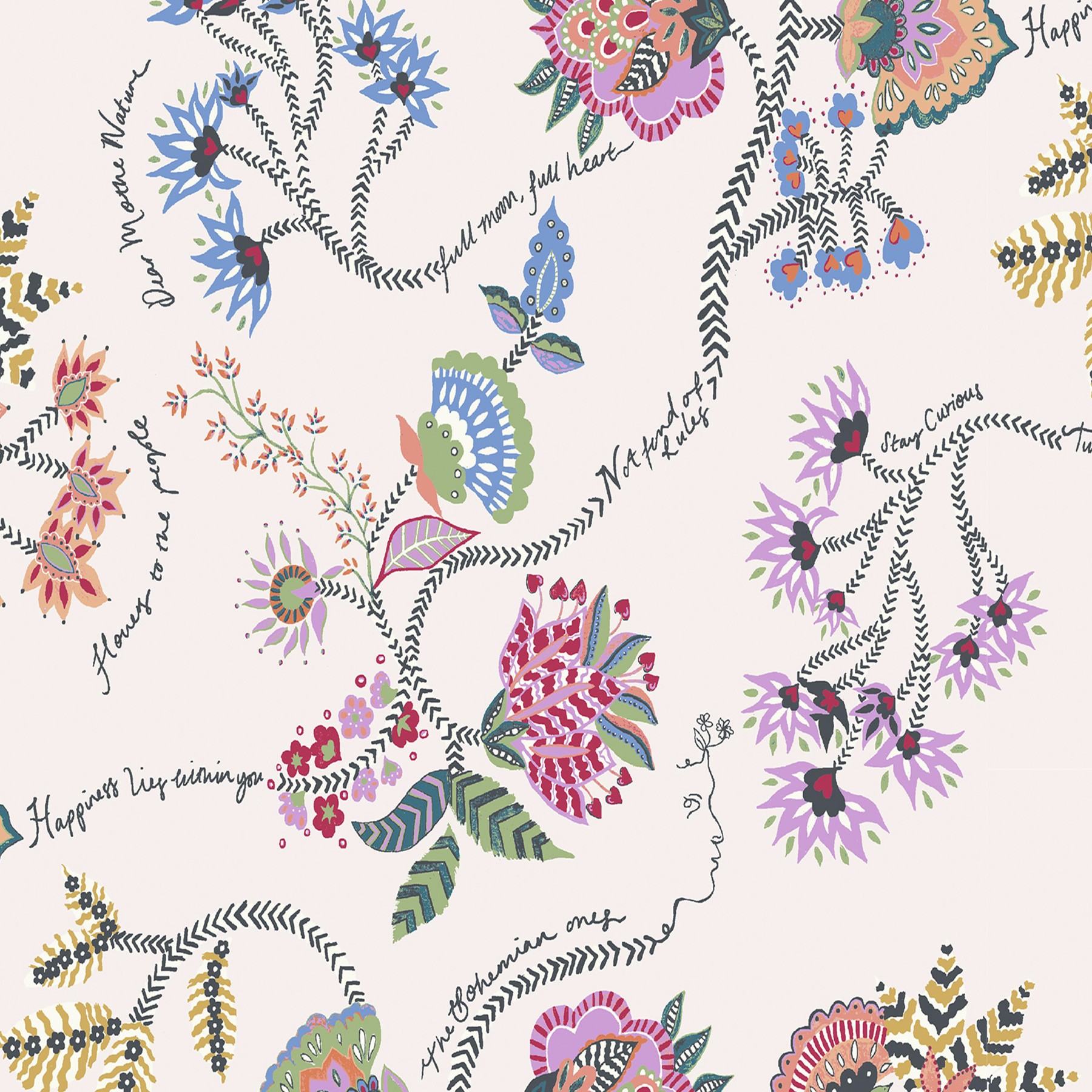 Cath Kidston Wild Ones Multi Roman Blind