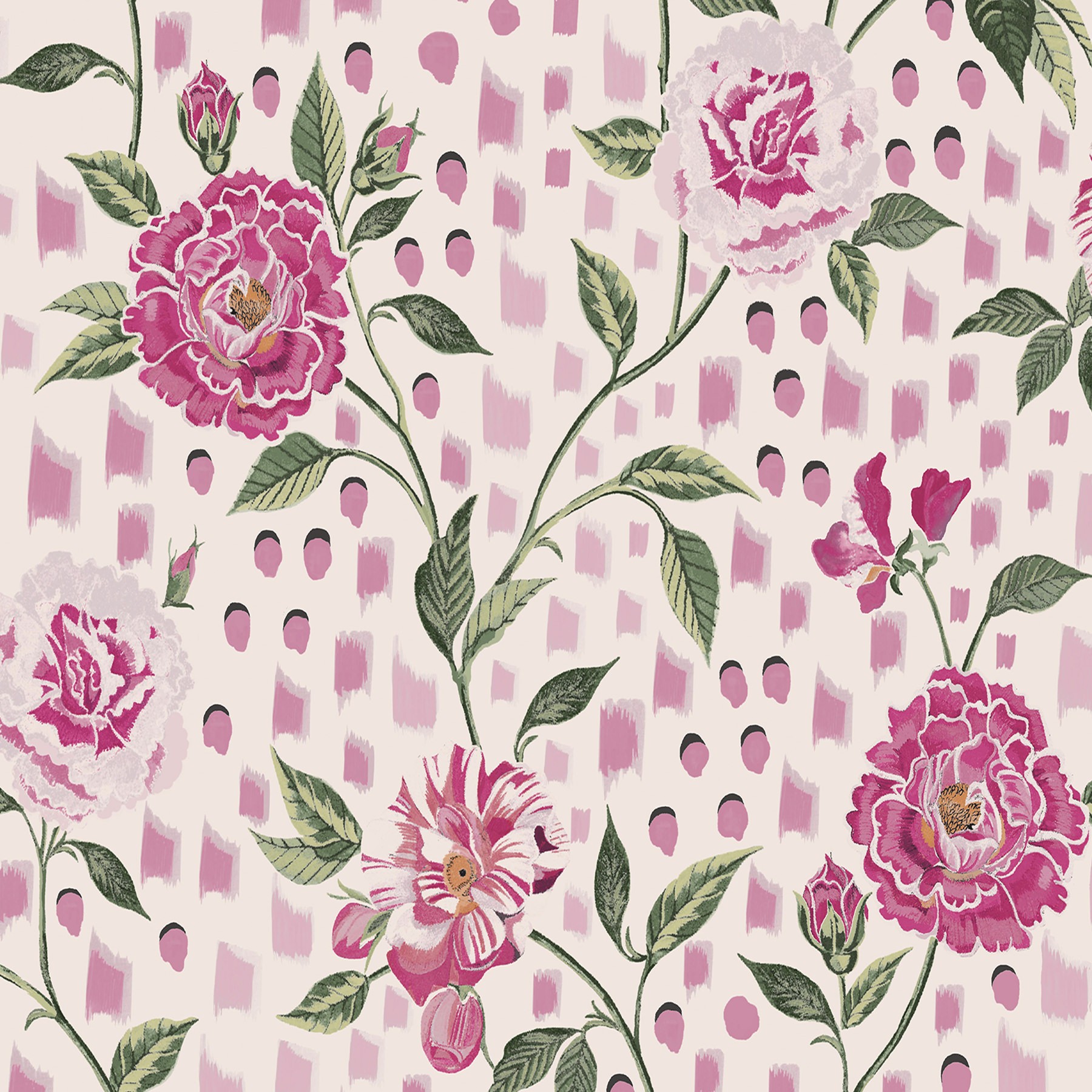 Cath Kidston Tea Rose Pink Roman Blind