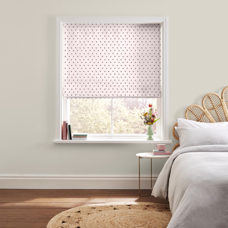 Cath Kidston Rose Bud Pink Roman Blind