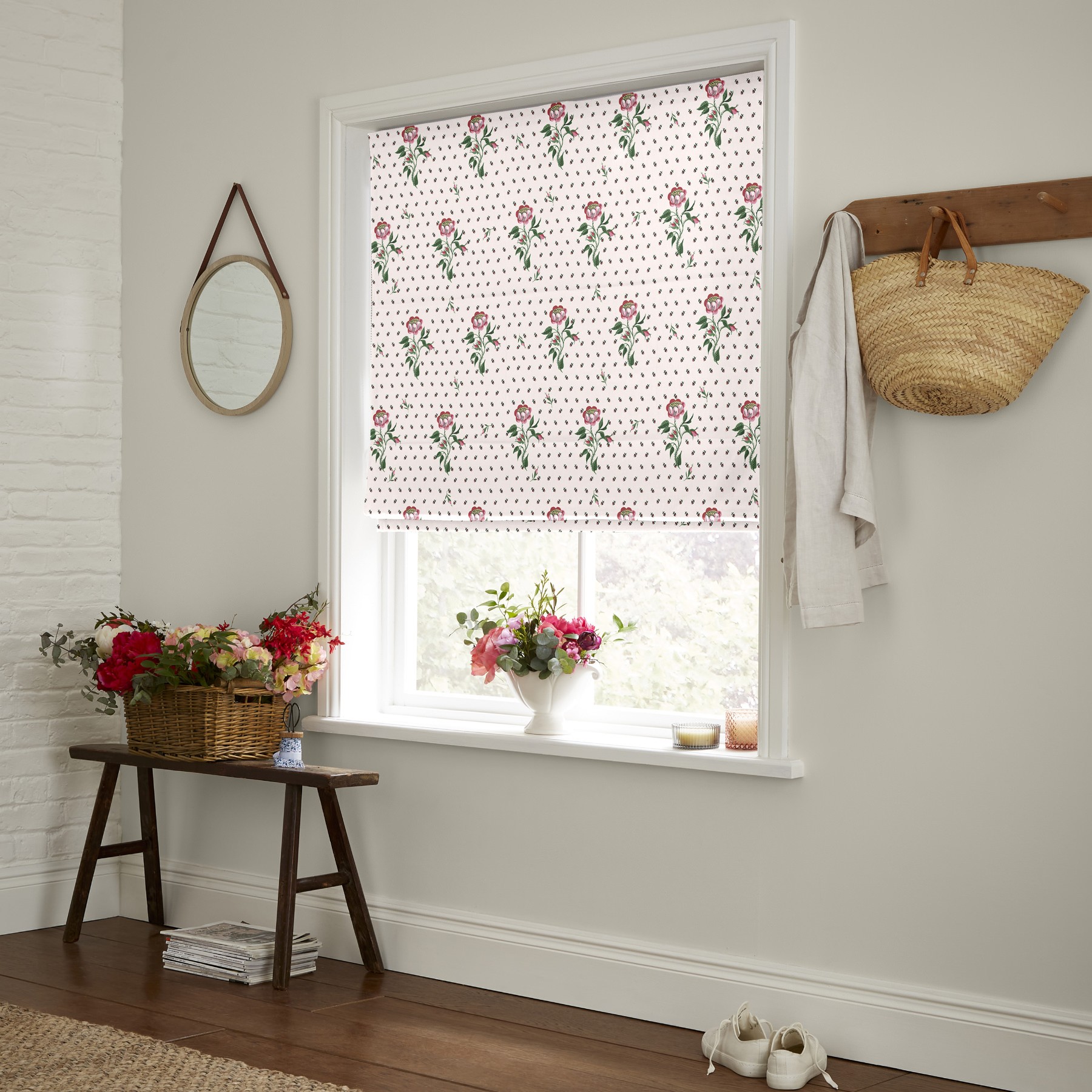 Cath Kidston Love Letter Rose Roman Blind