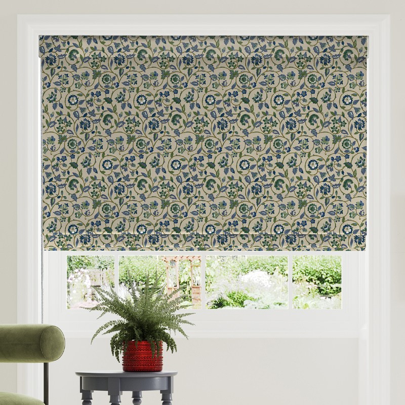 Land & Shore Esther Green Roman Blind