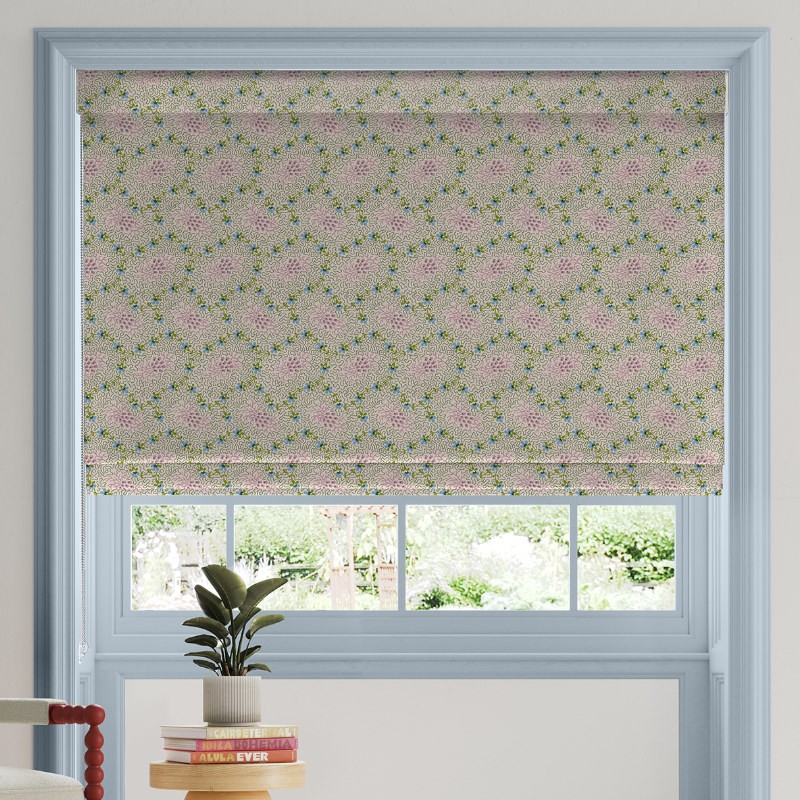 Land & Shore Lorie Pink Roman Blind