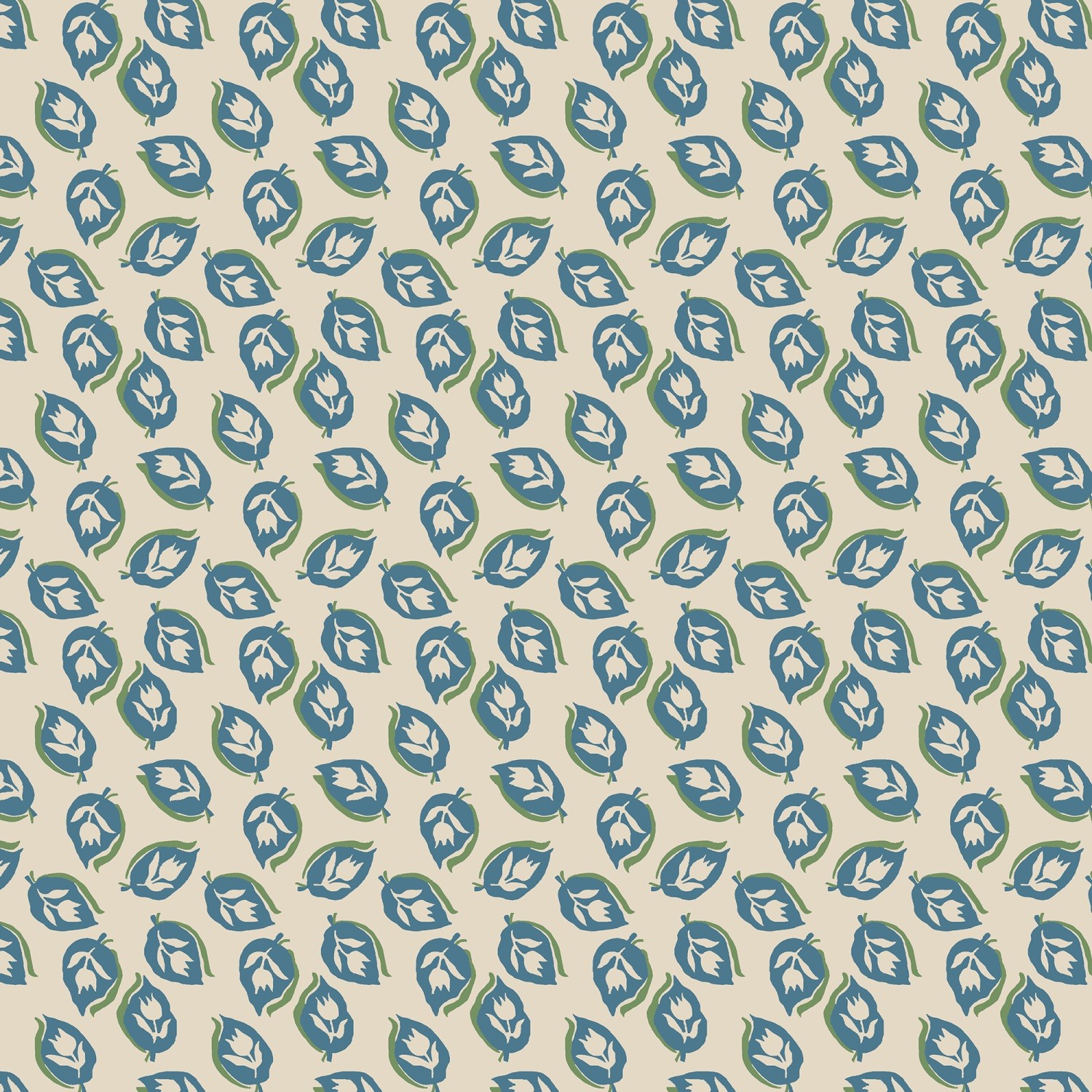 land & shore seedling teal roman blind