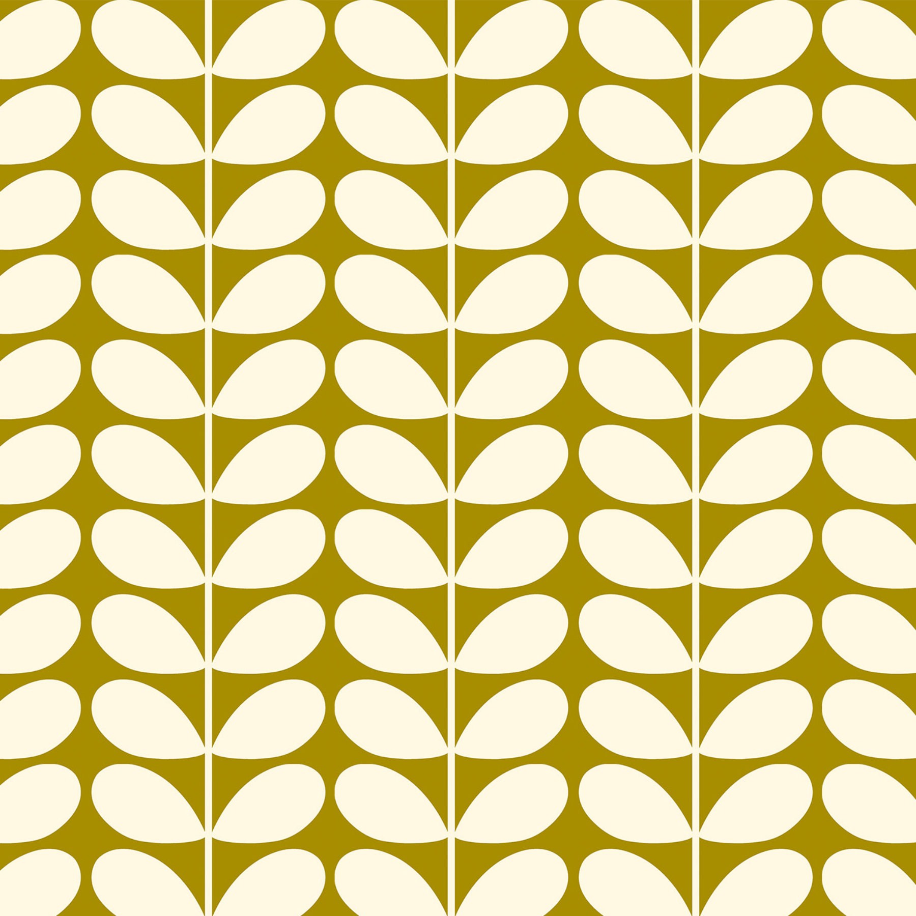 Orla Kiely Jumbo Solid Stem Seagrass Roman Blind