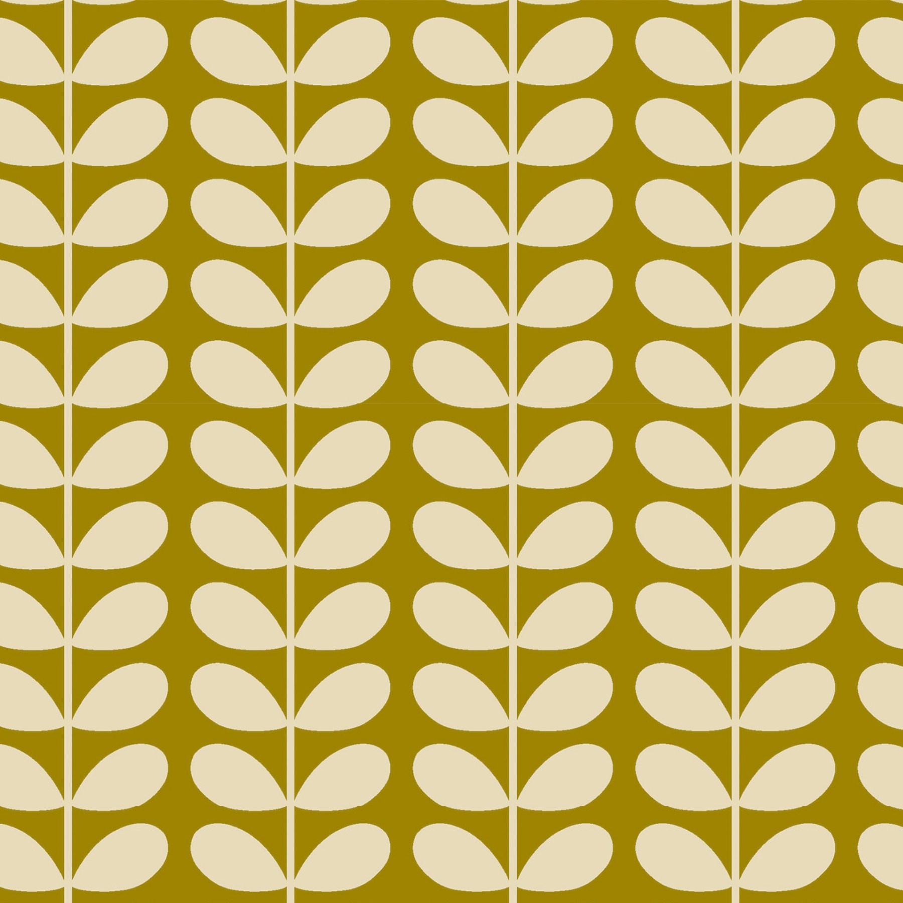 Orla Kiely Tiny Stem Seagrass Roman Blind