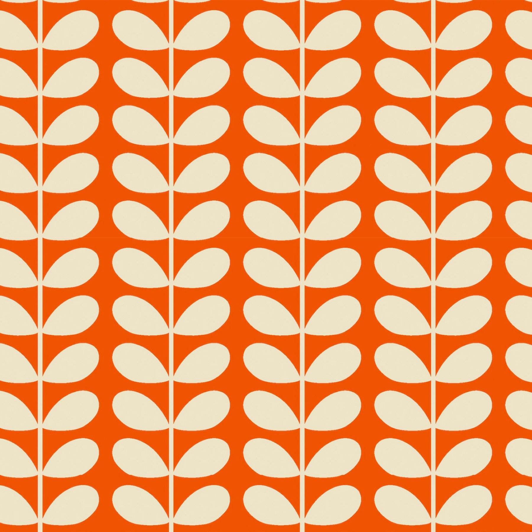 Orla Kiely Tiny Stem Tomato Roman Blind